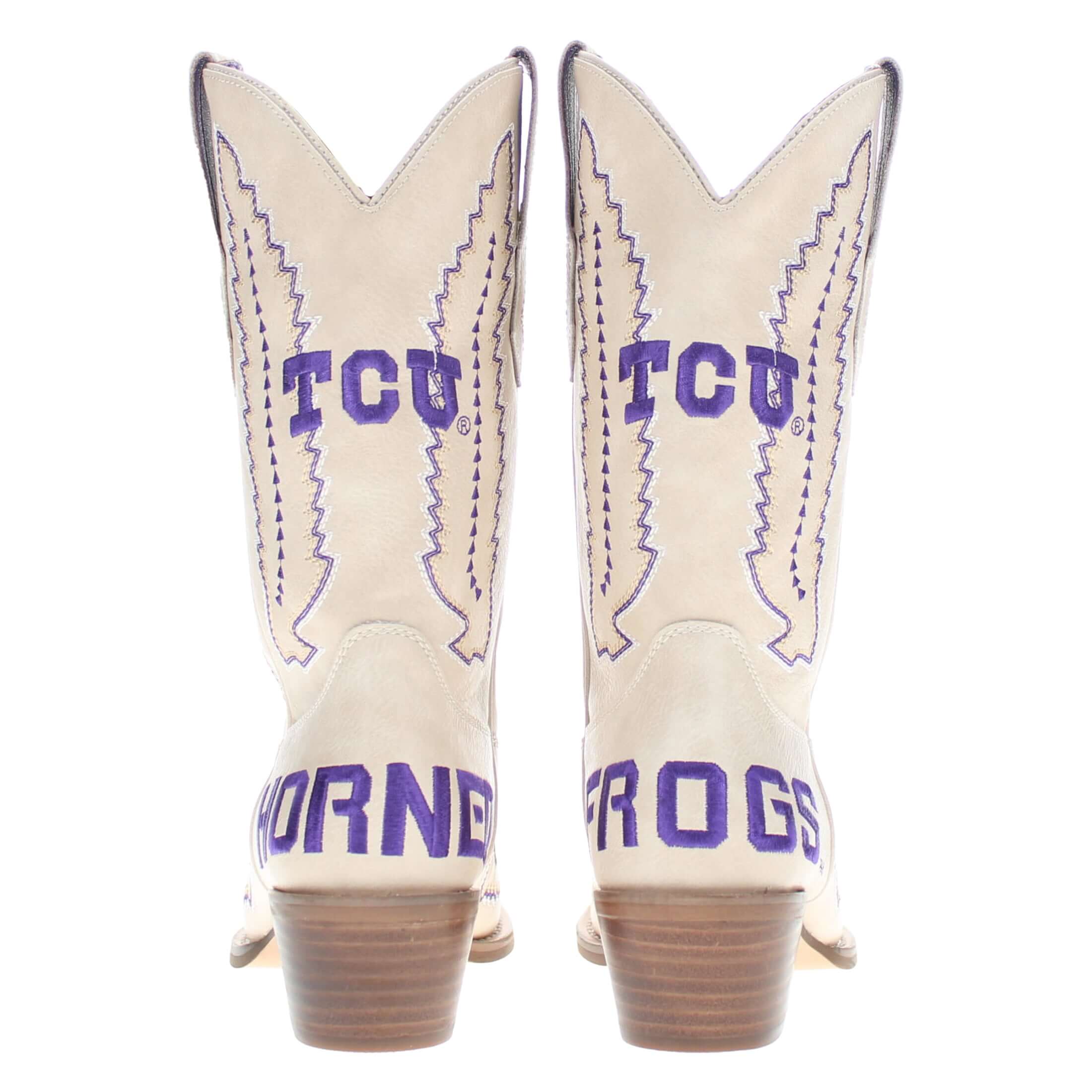Texas Christian University Mimi Short Bone Boot By V By Vaccari
