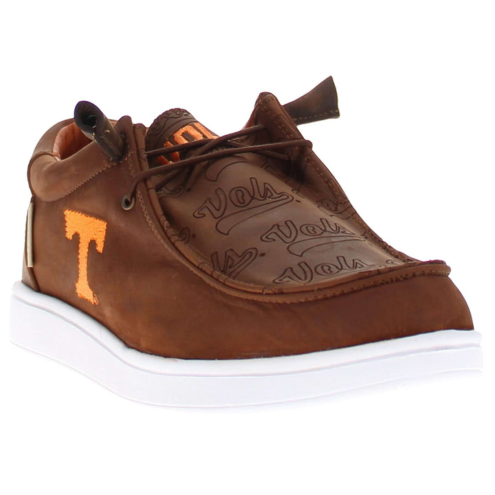 Men's University of Tennessee leather slip-on shoes