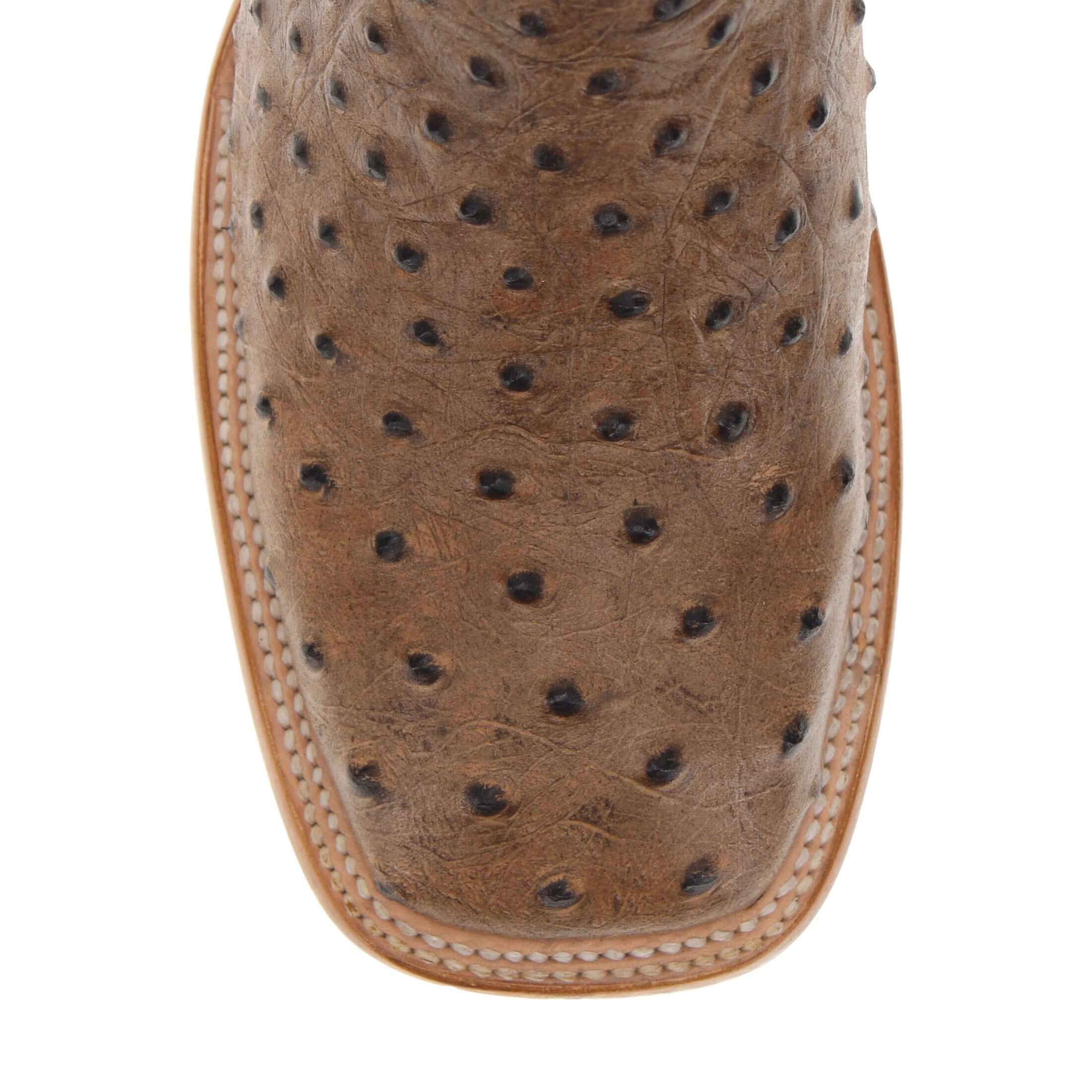 Men's Orix Ostrich Print Cowboy Boots | Vaccari Boots