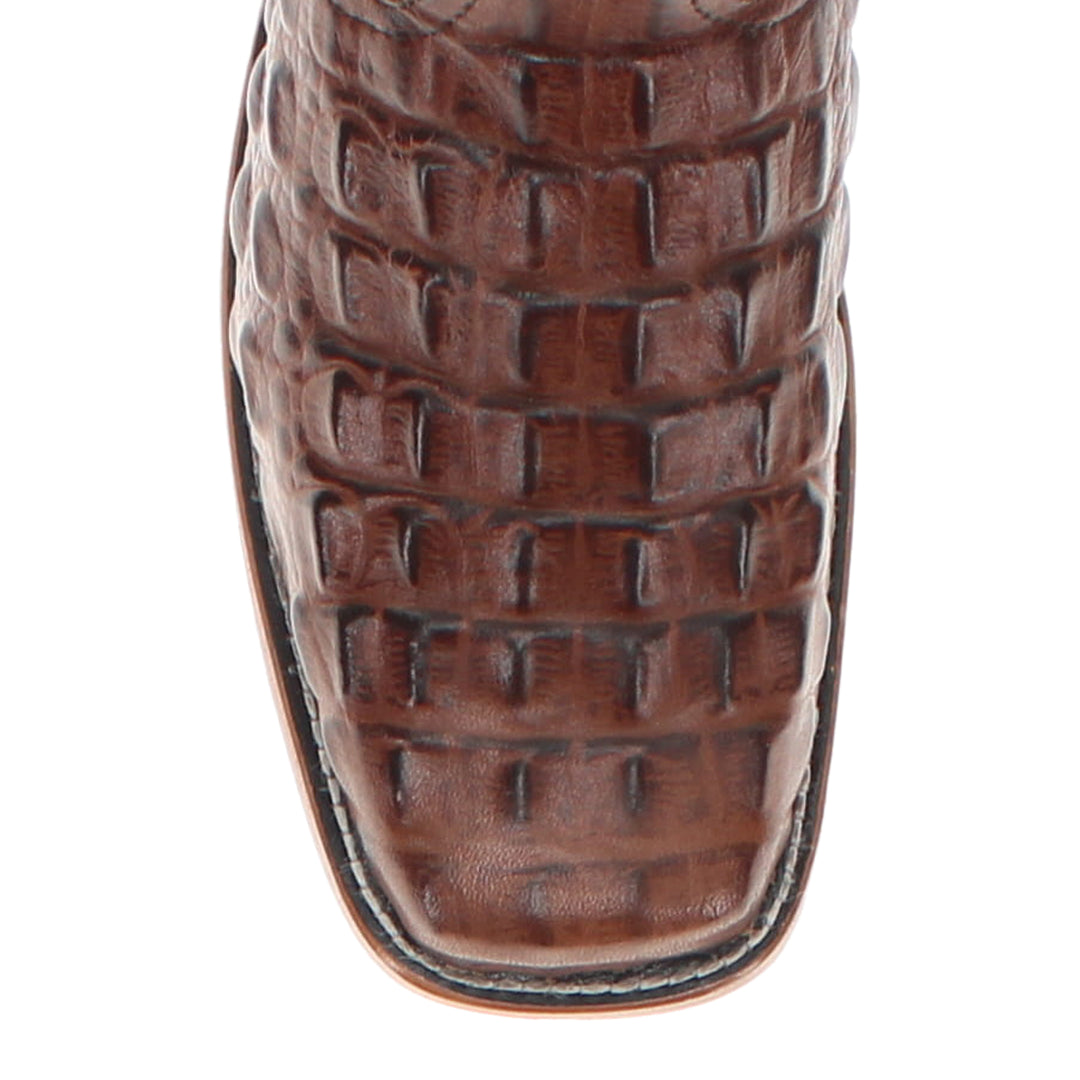 Kid's Hudson Texas Tech University Alligator Print Boots by Vaccari