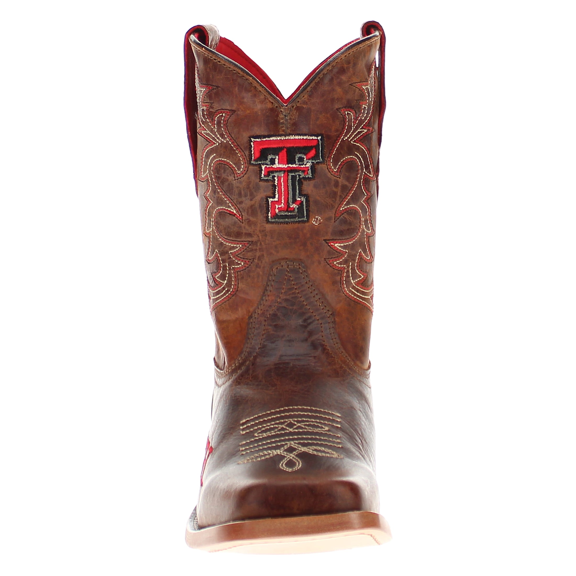 Kid's Blake Texas Tech university Brown Cowboy Boots by Vaccari