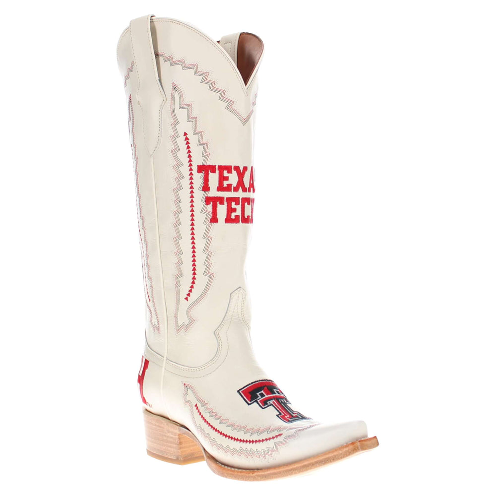 women's Texas tech red raiders bone Less Than Prefect cowgirl boots Naomi