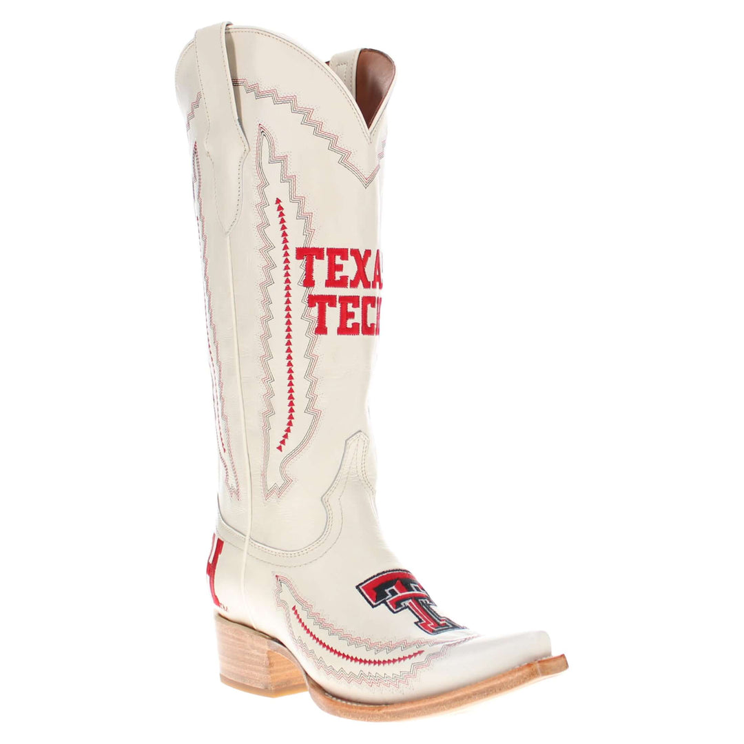 women's Texas tech red raiders bone Less Than Prefect cowgirl boots Naomi