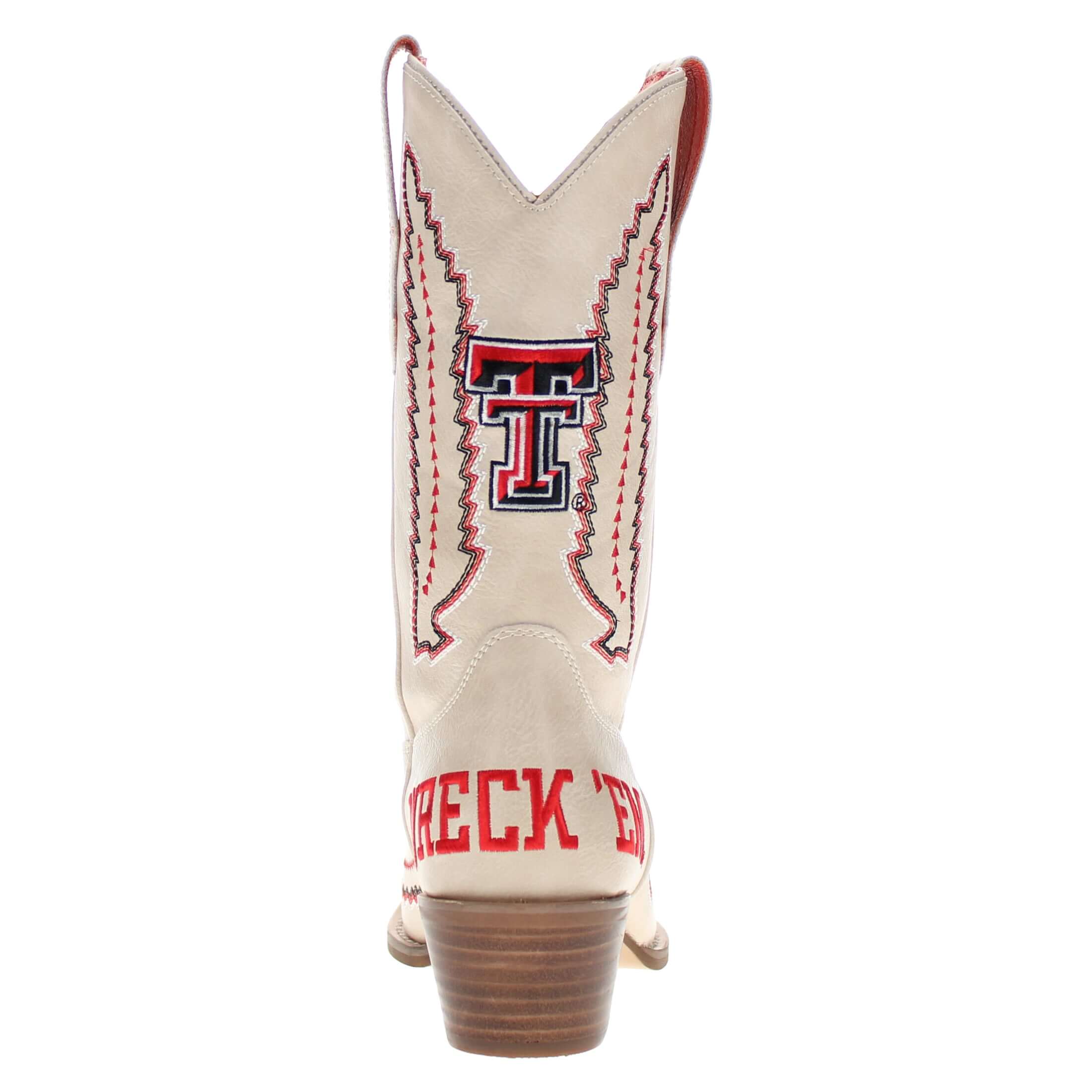 Texas Tech University Mimi Short Bone Boot By V By Vaccari
