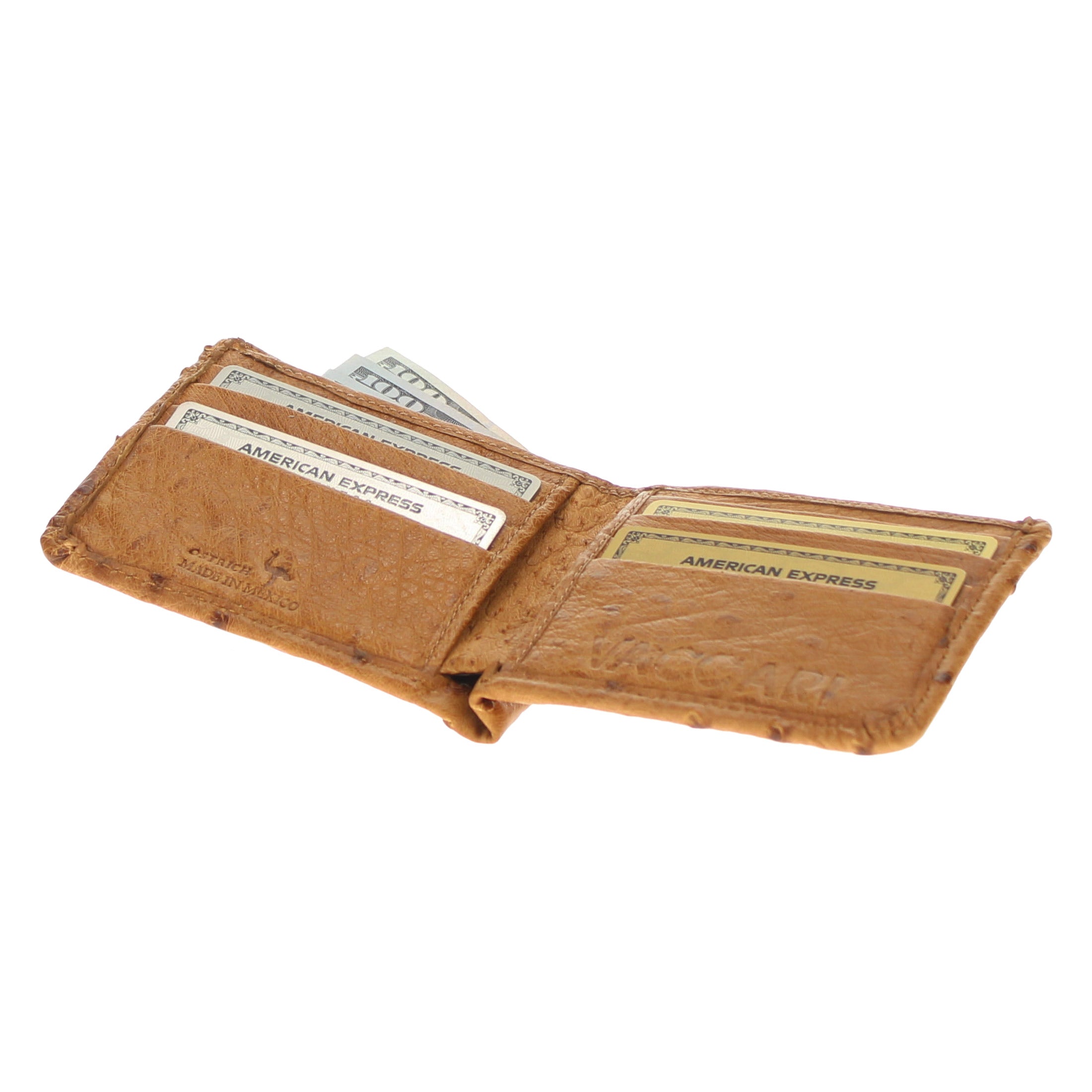 Full Quill Ostrich Billfold