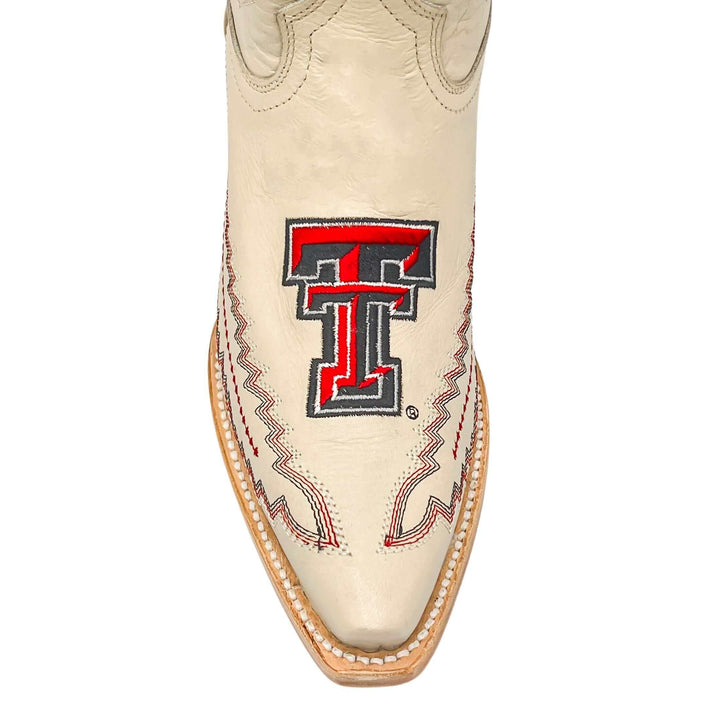 women's Texas tech red raiders bone Less Than Prefect cowgirl boots Naomi