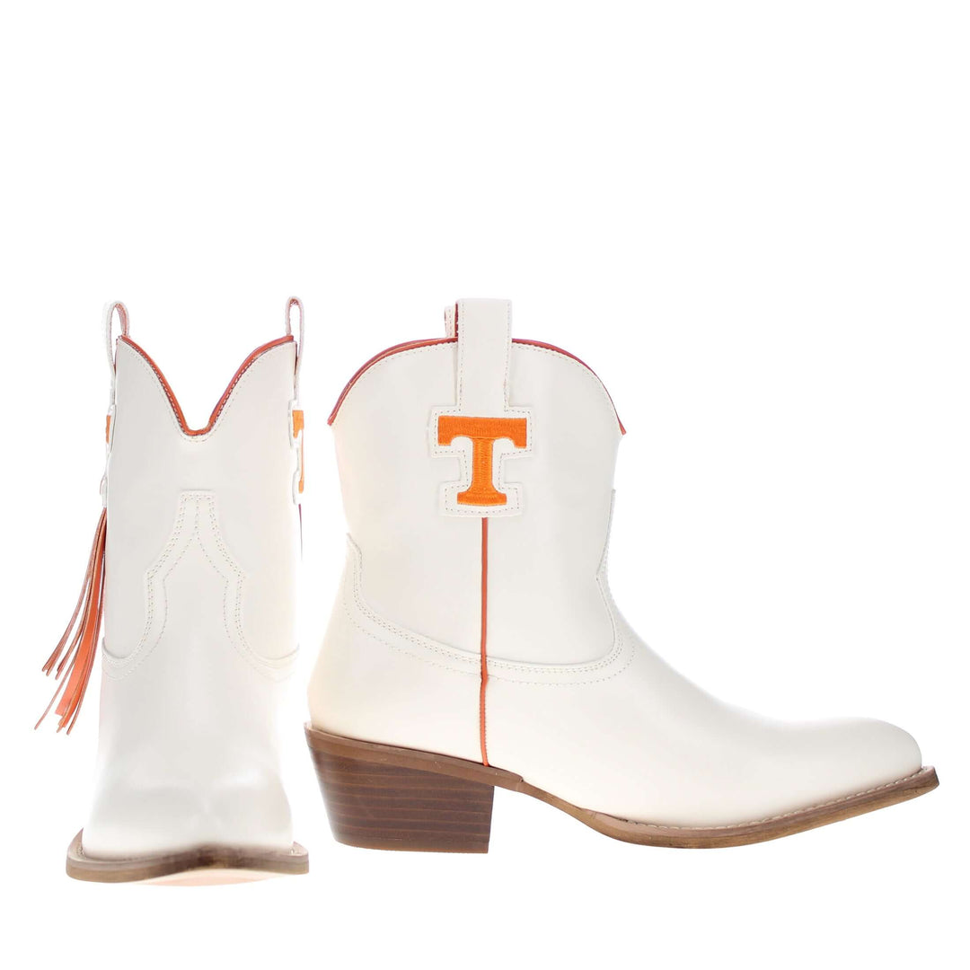 Women's University of Tennessee Bone Fringe Bootie Lucy By V By Vaccari