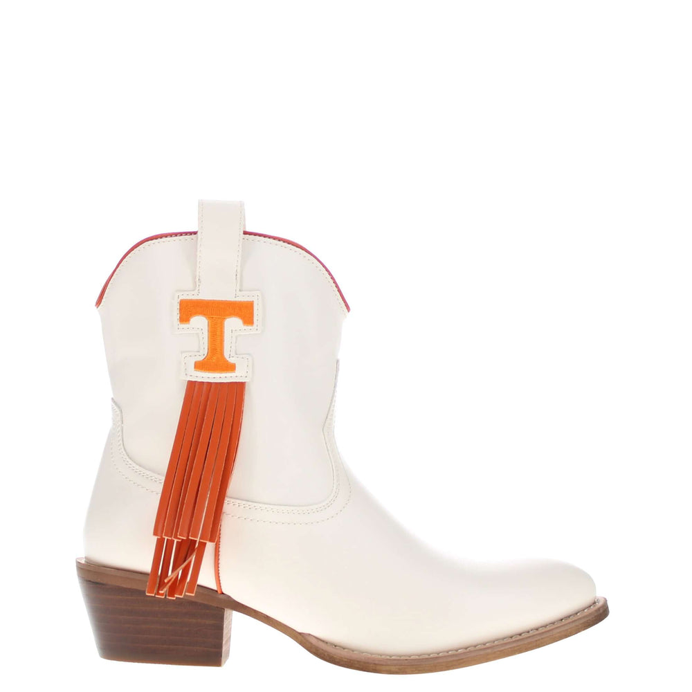 Women's University of Tennessee Bone Fringe Bootie Lucy By V By Vaccari