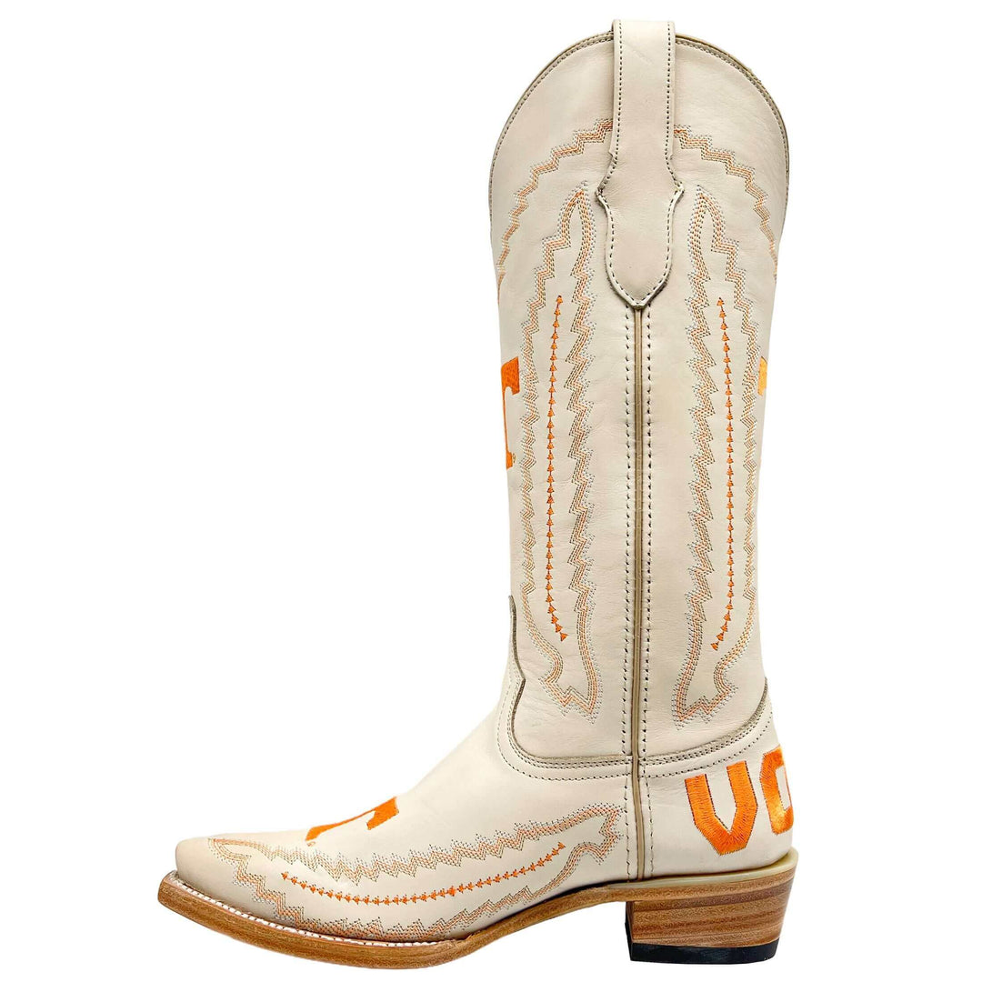 Women's University of Tennessee Volunteers Bone Snip Toe Cowgirl Boots Naomi by Vaccari