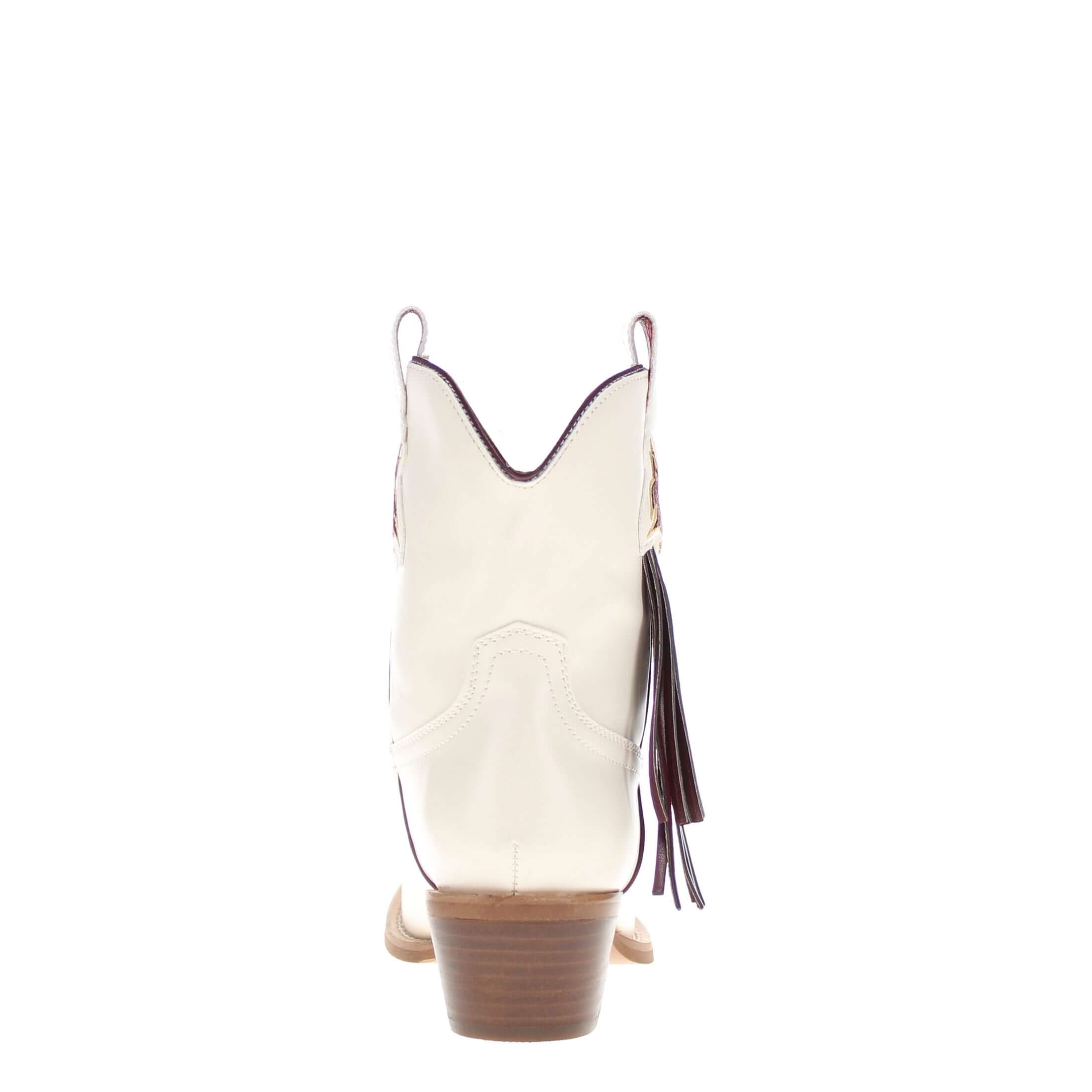 Women's Texas State University Bone Fringe Bootie Lucy By V By Vaccari