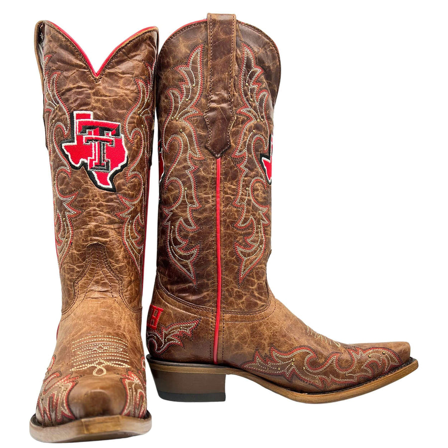 Tx Boot Officially Licensed Texas Tech University Cowboy Boots