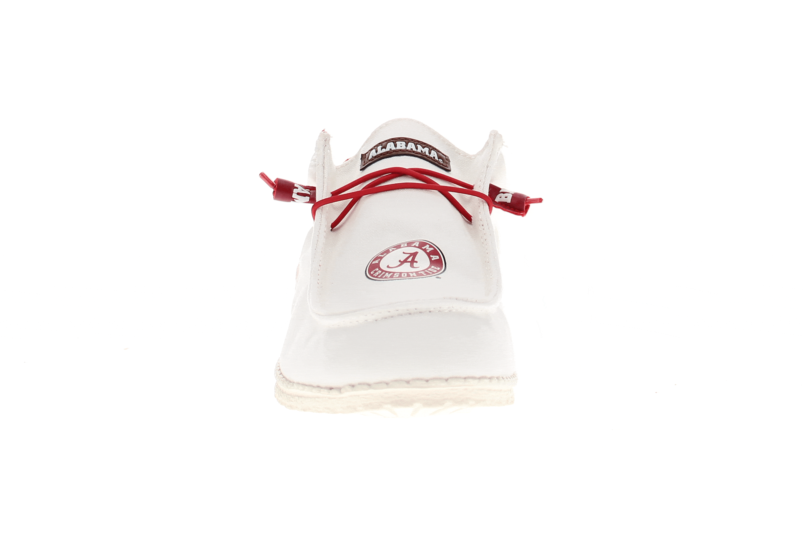 Men's University of Alabama Off White Canvas Shoes by Vaccari