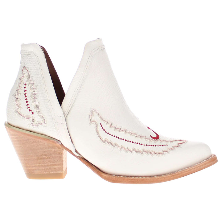 Women's University of Alabama White Pointed Toe Boots by Vaccari