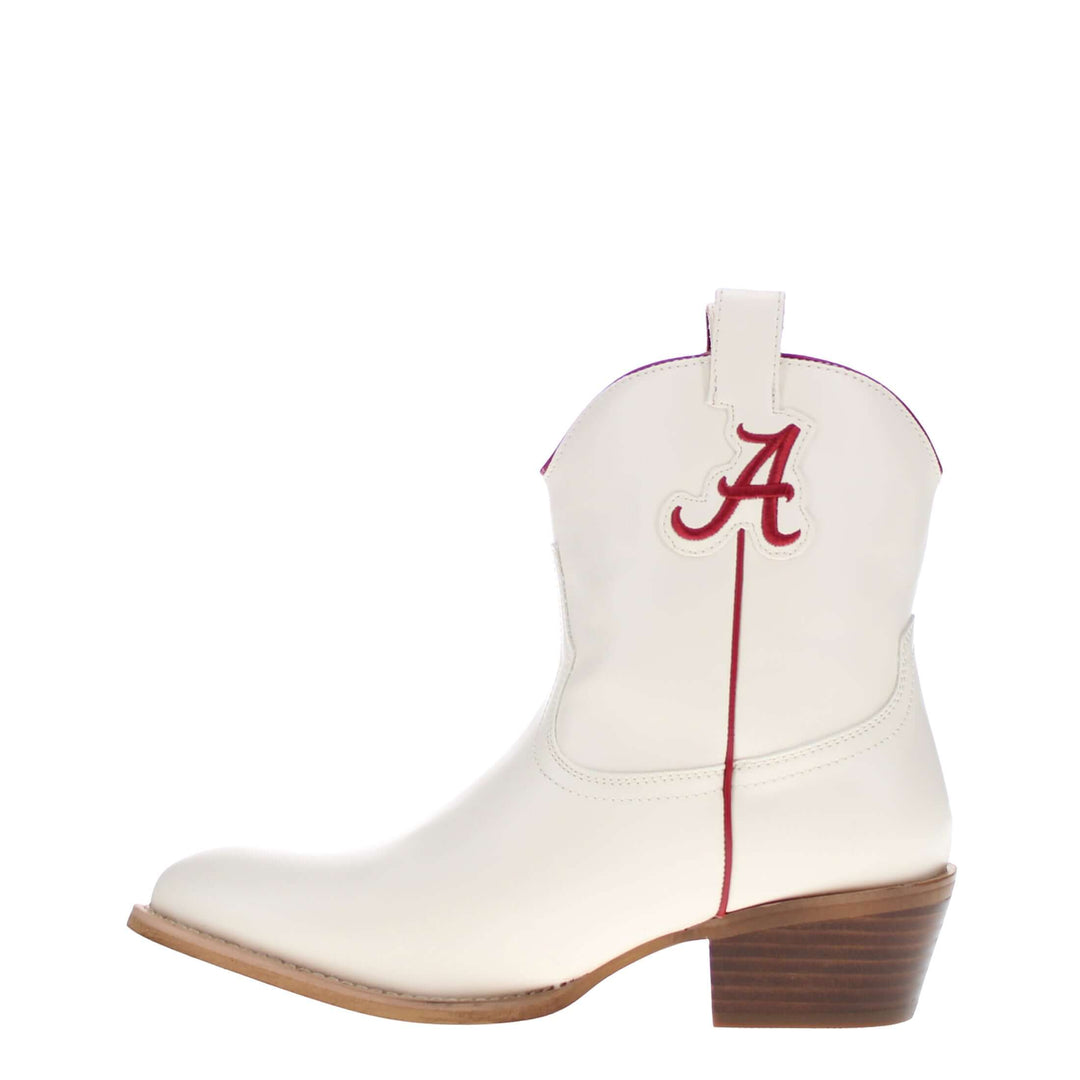 Women's University of Alabama Bone Fringe Bootie Lucy By V By Vaccari