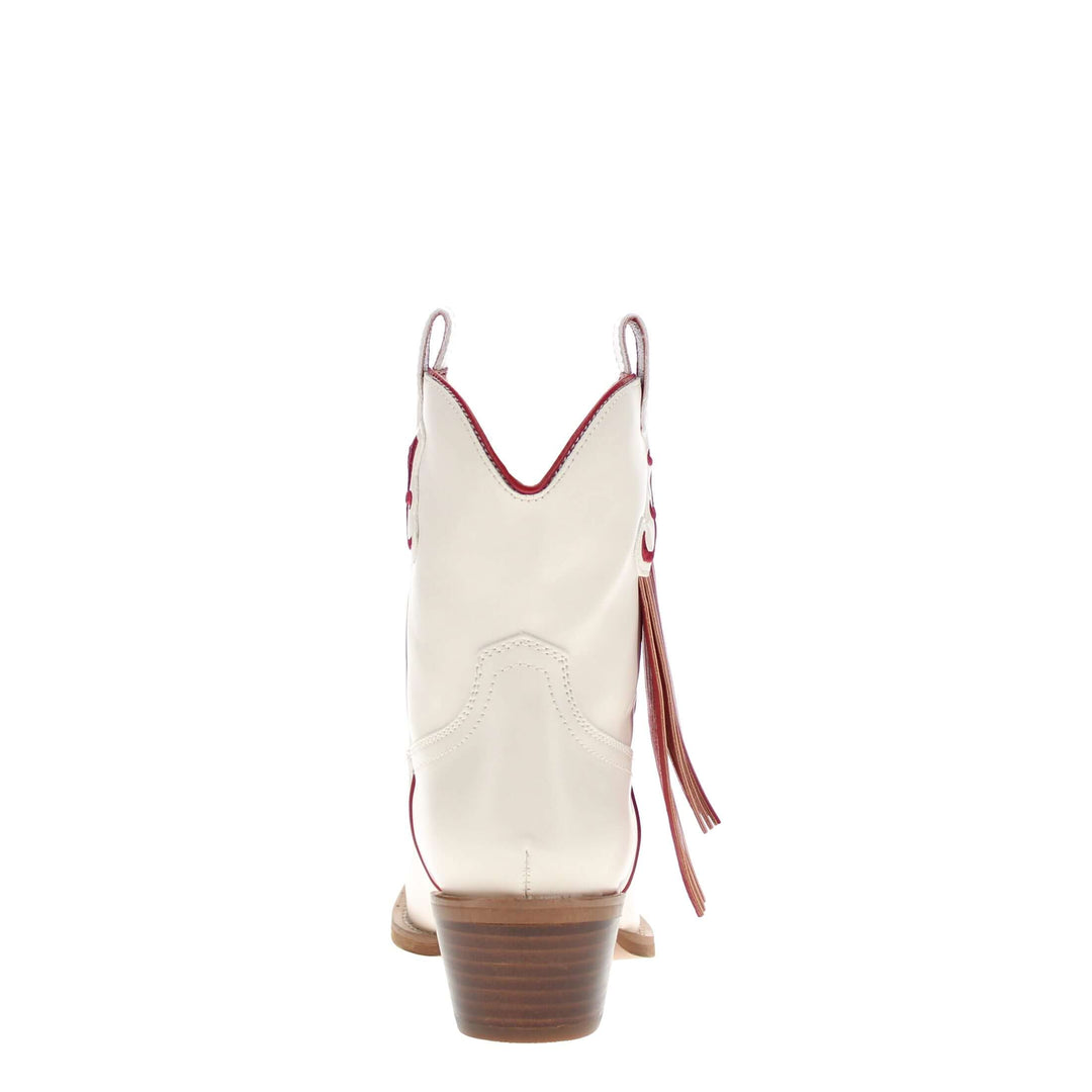 Women's University of Alabama Bone Fringe Bootie Lucy By V By Vaccari
