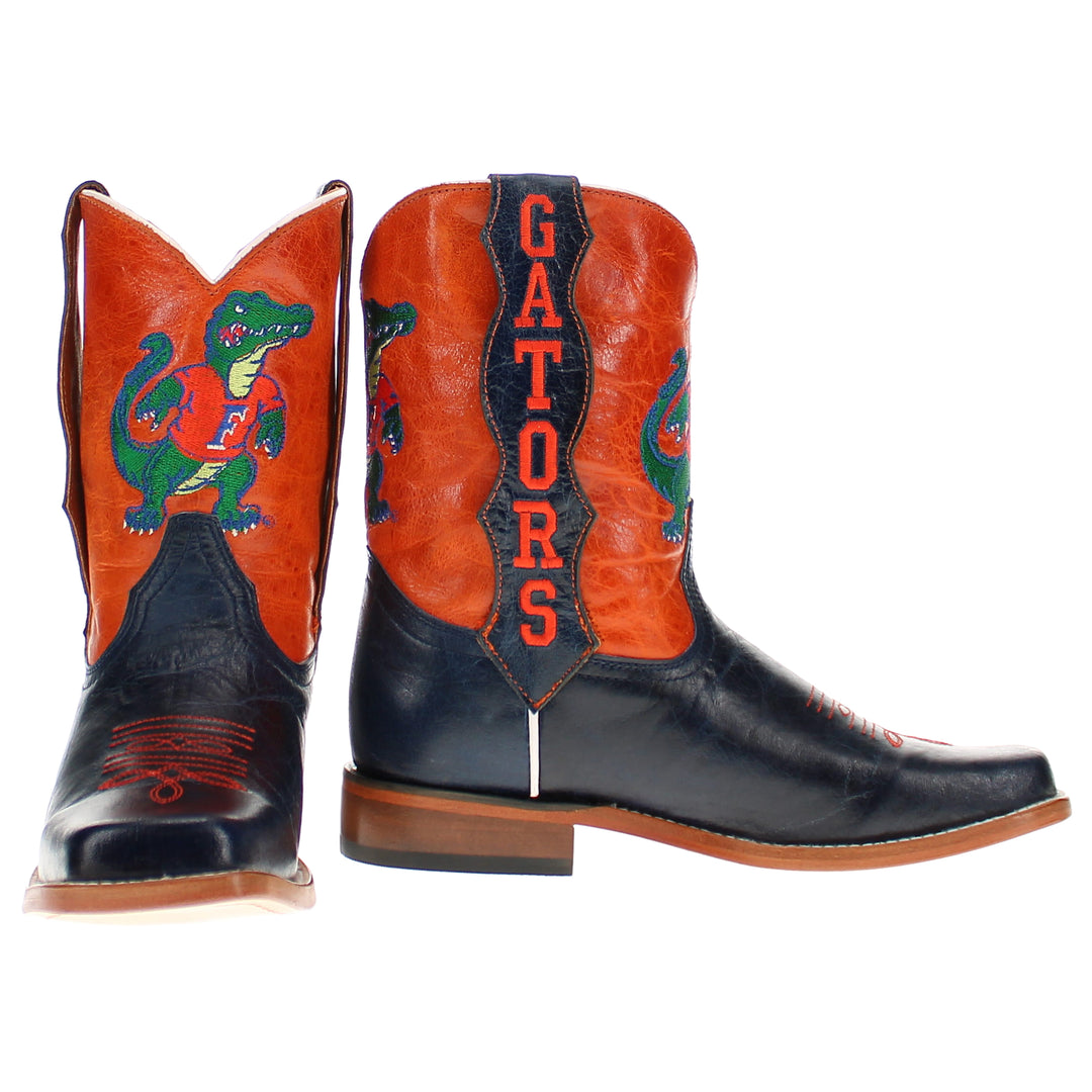 Kid's Dakota University of Florida Mascot Cowboy Boots by Vaccari