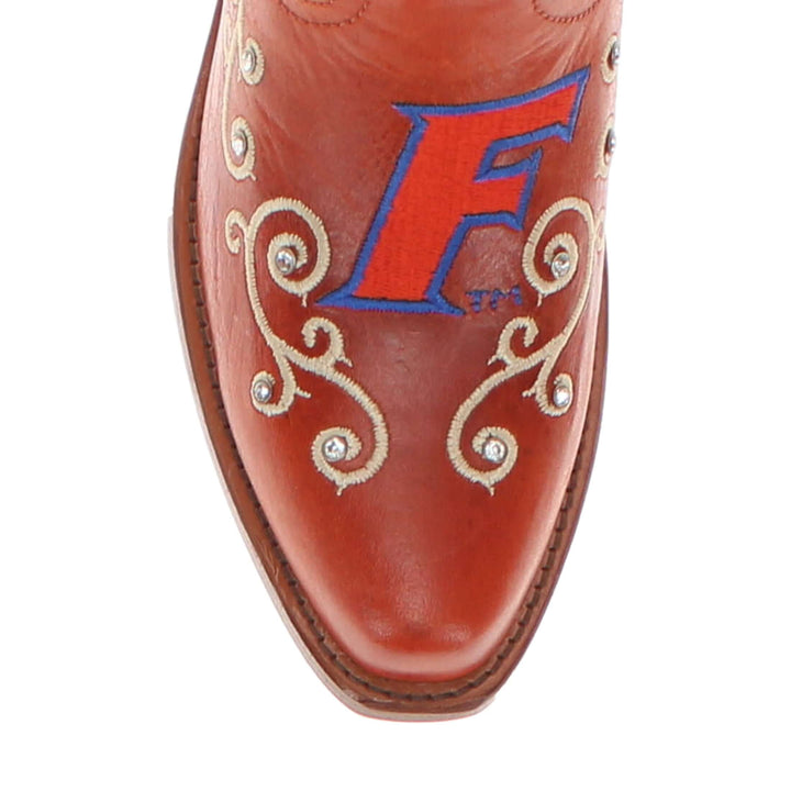 Kid's Chloe University of Florida Scroll Cowgirl Boots by Vaccari