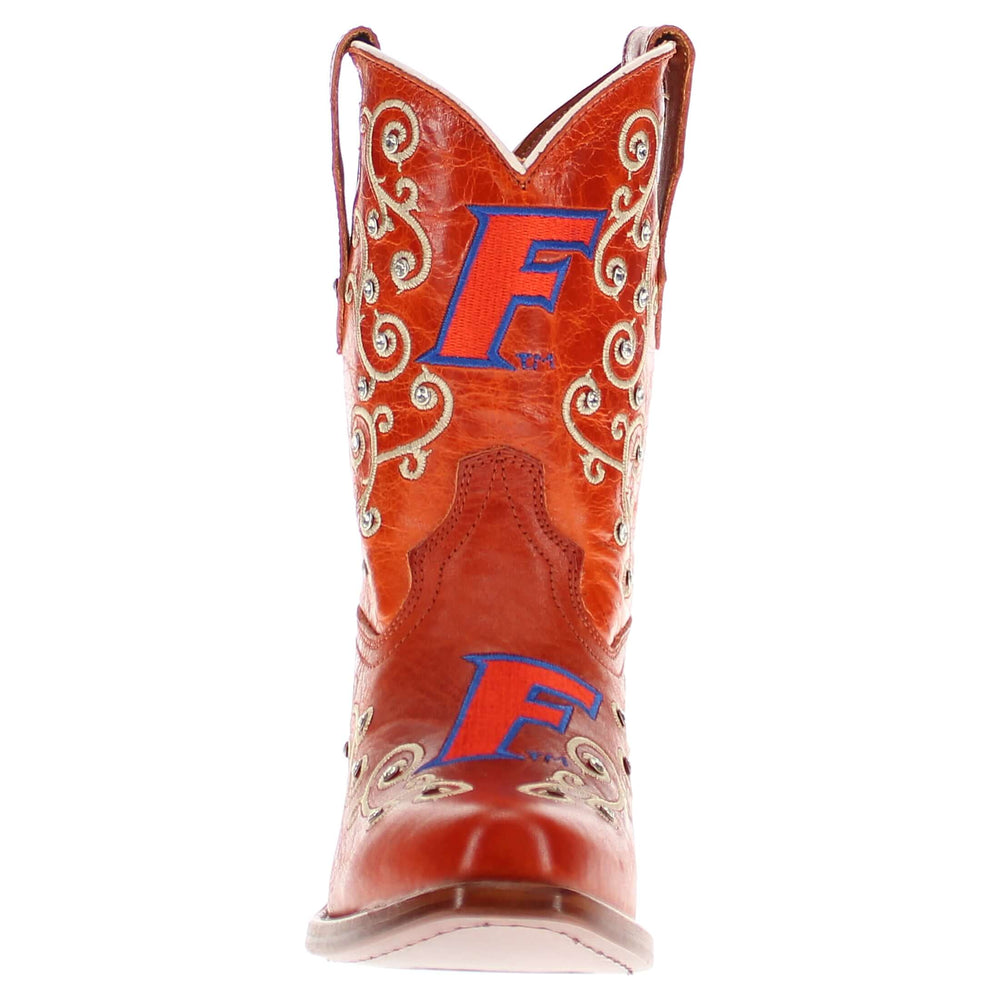Kid's Chloe University of Florida Scroll Cowgirl Boots by Vaccari