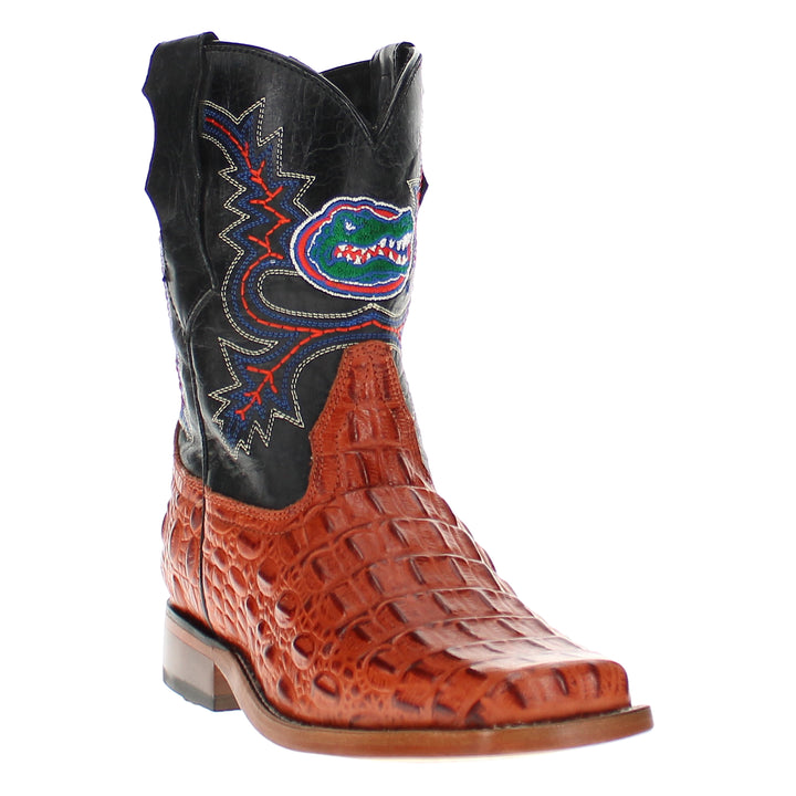 Kid's Hudson University of Florida Alligator Print Boots by Vaccari
