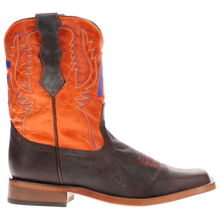 Kid's Peyton University of Florida Leather Boots by Vaccari