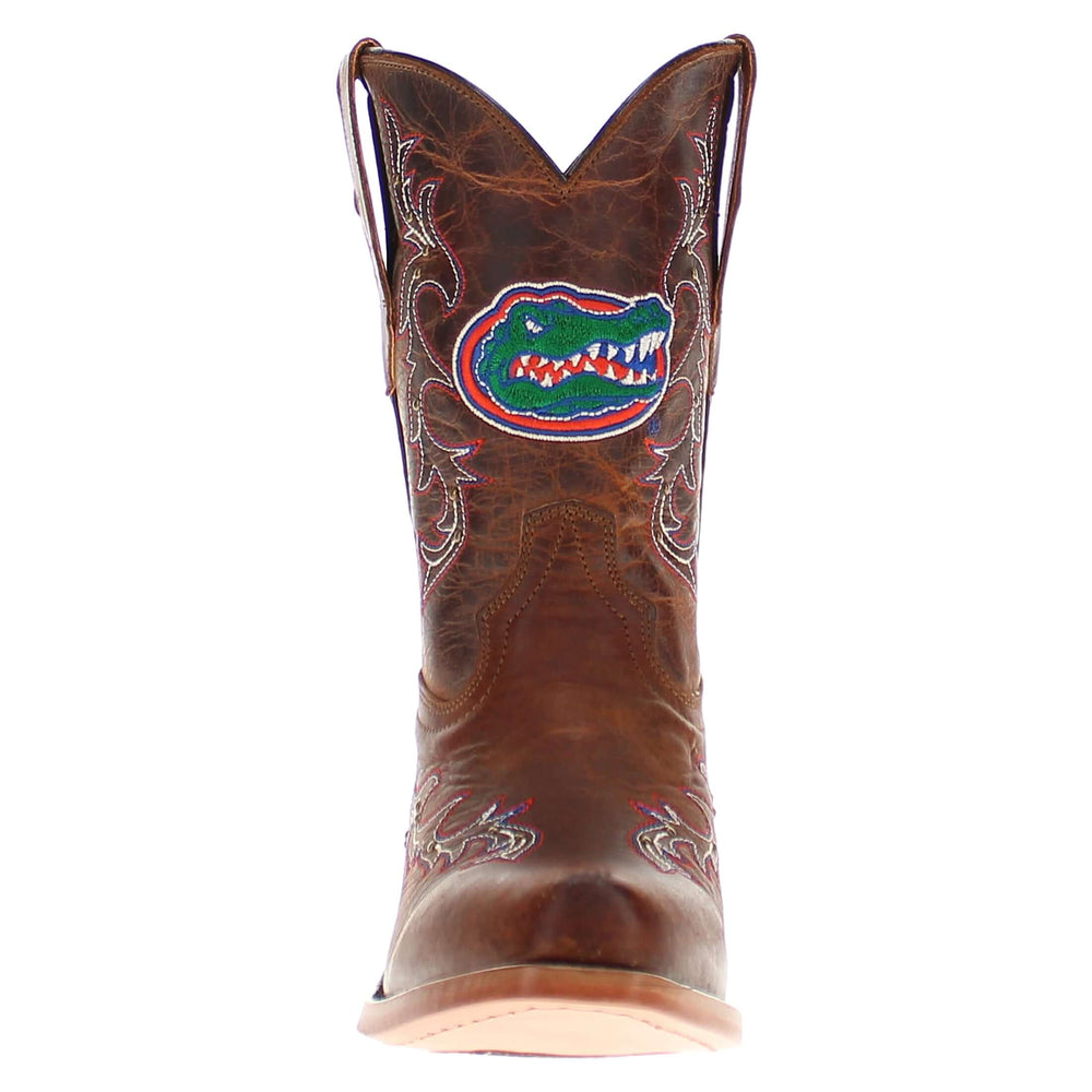 Kid's Amelia University of Florida Brass Studs Cowgirl Boots by Vaccari