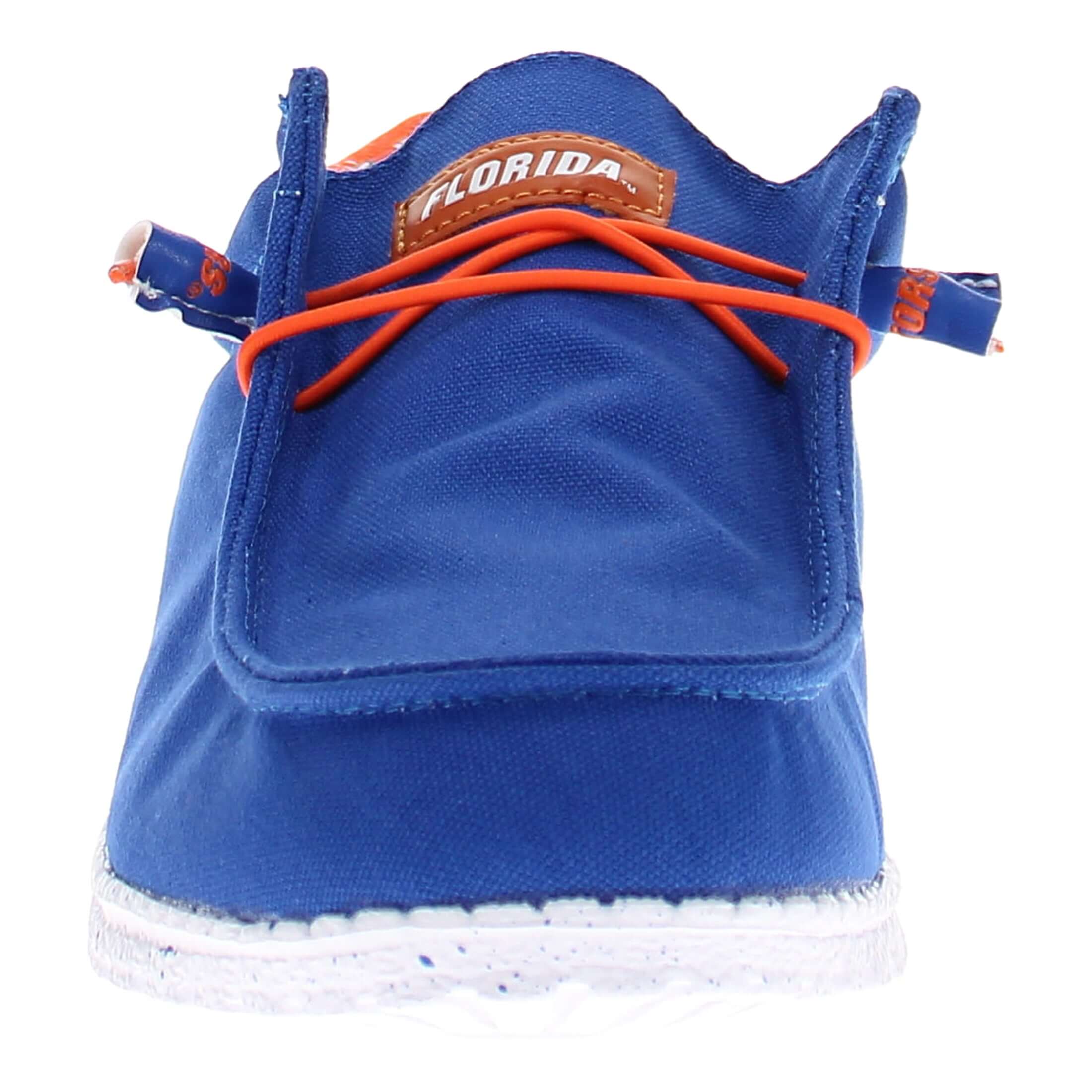 Men's University of Florida Gators Blue Canvas Shoes by Vaccari