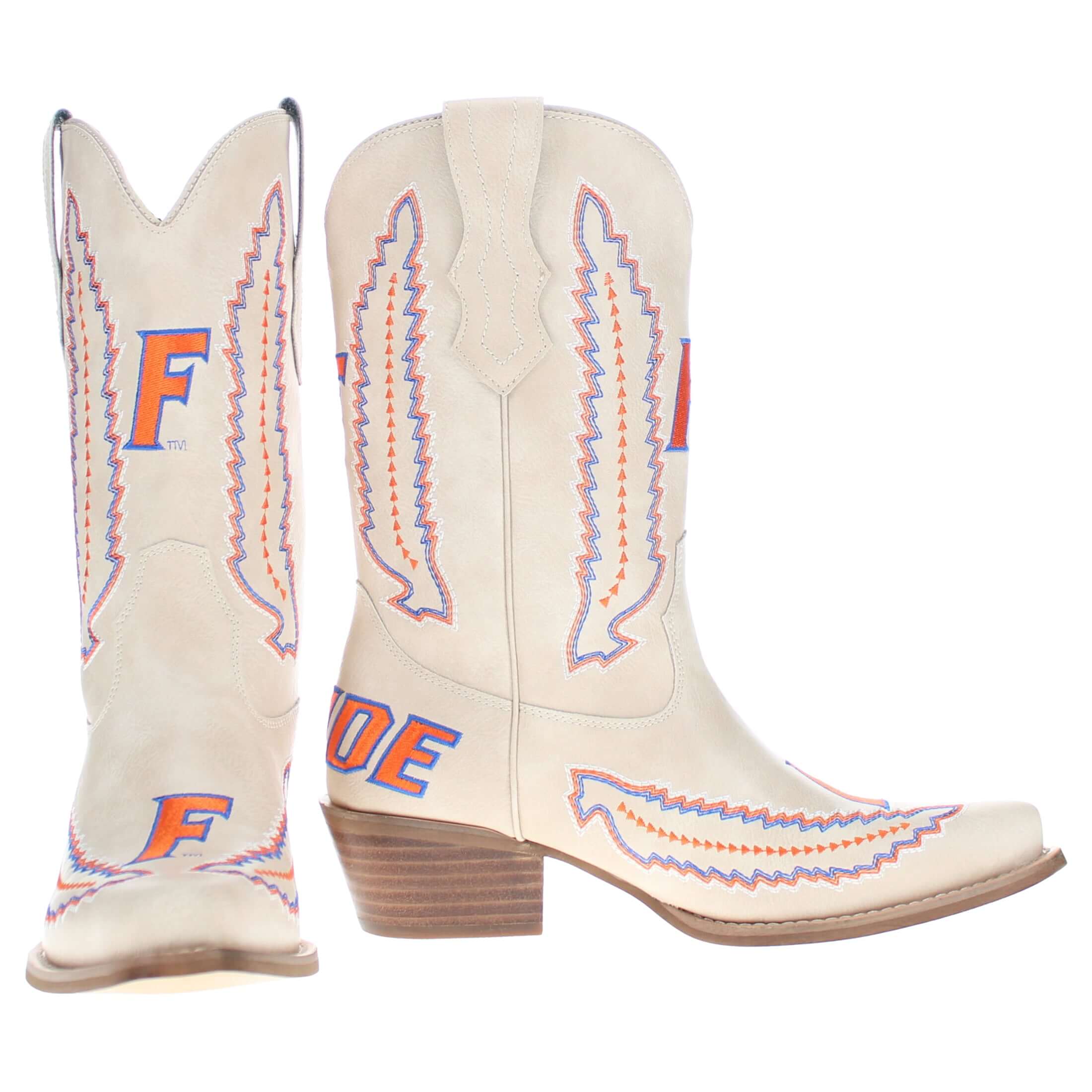 University of Florida Mimi Short Bone Boot By V By Vaccari