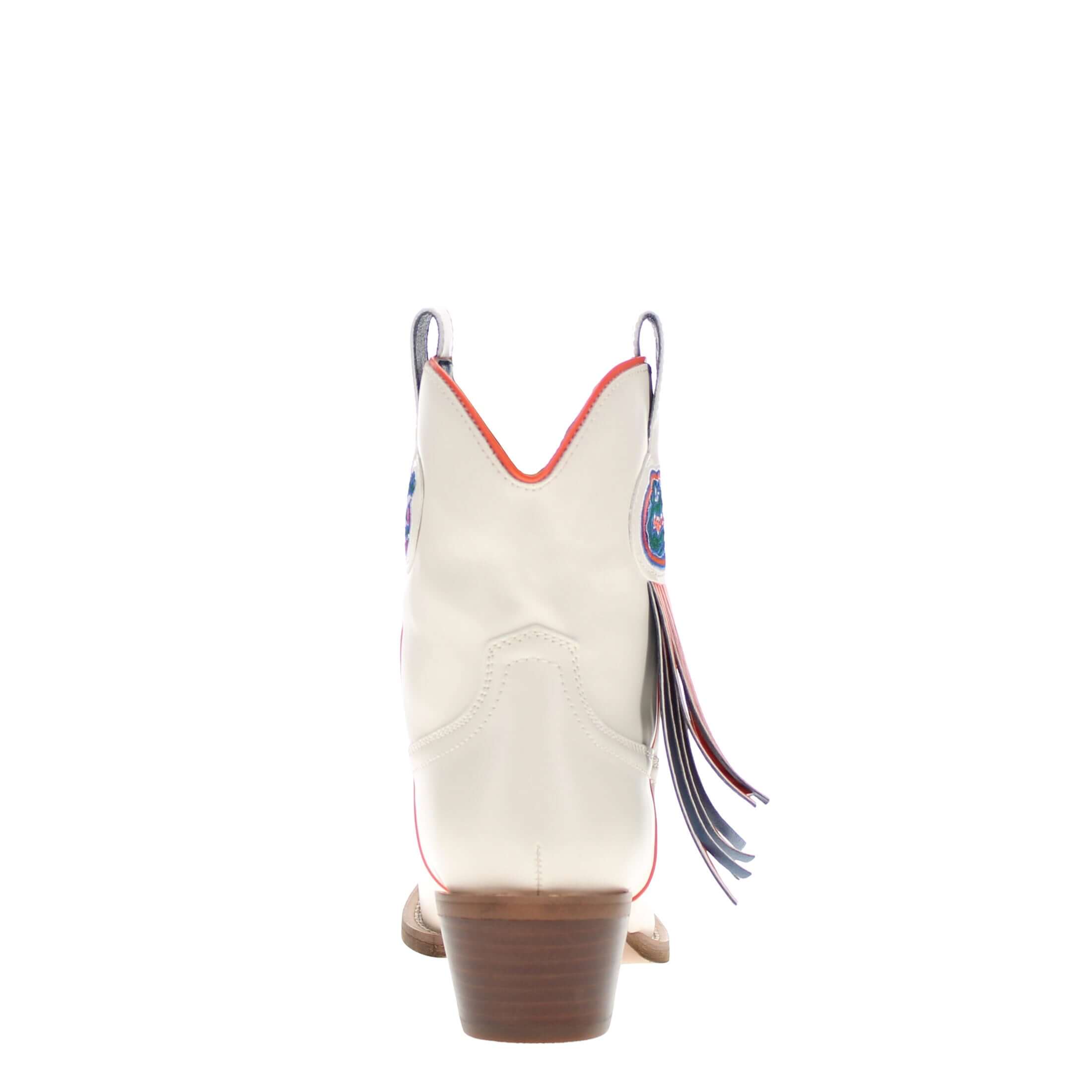 Women's University of Florida Bone Fringe Bootie Lucy By V By Vaccari