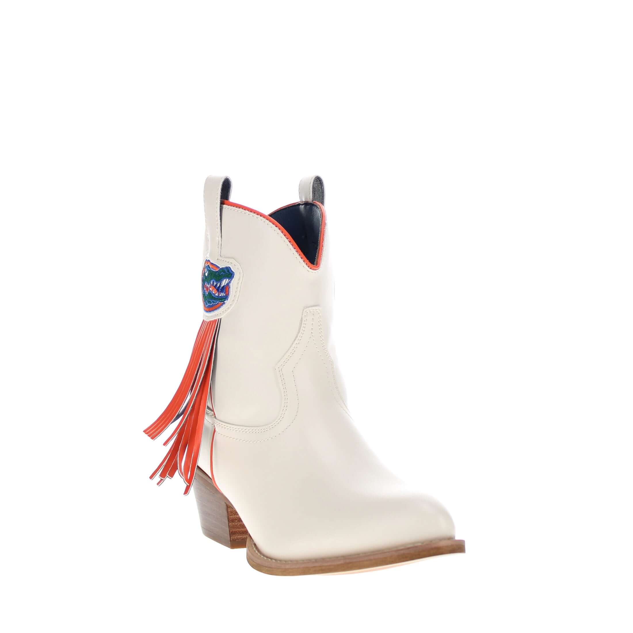 Women's University of Florida Bone Fringe Bootie Lucy By V By Vaccari