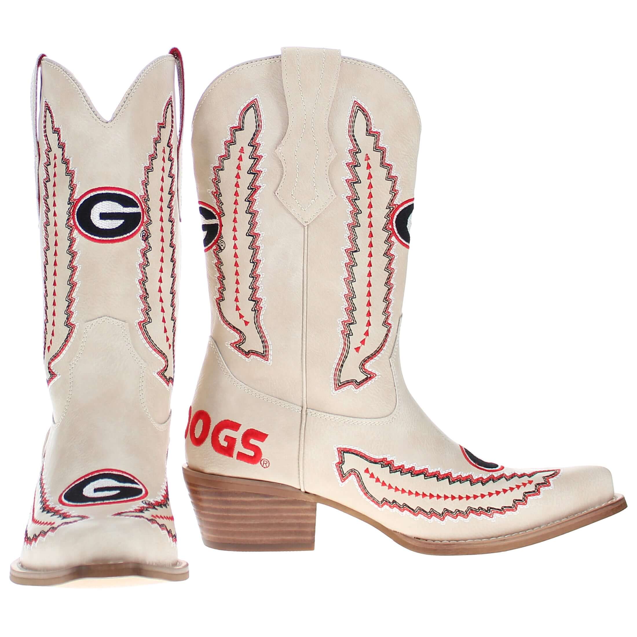 University of Georgia Mimi Short Bone Boot By V By Vaccari