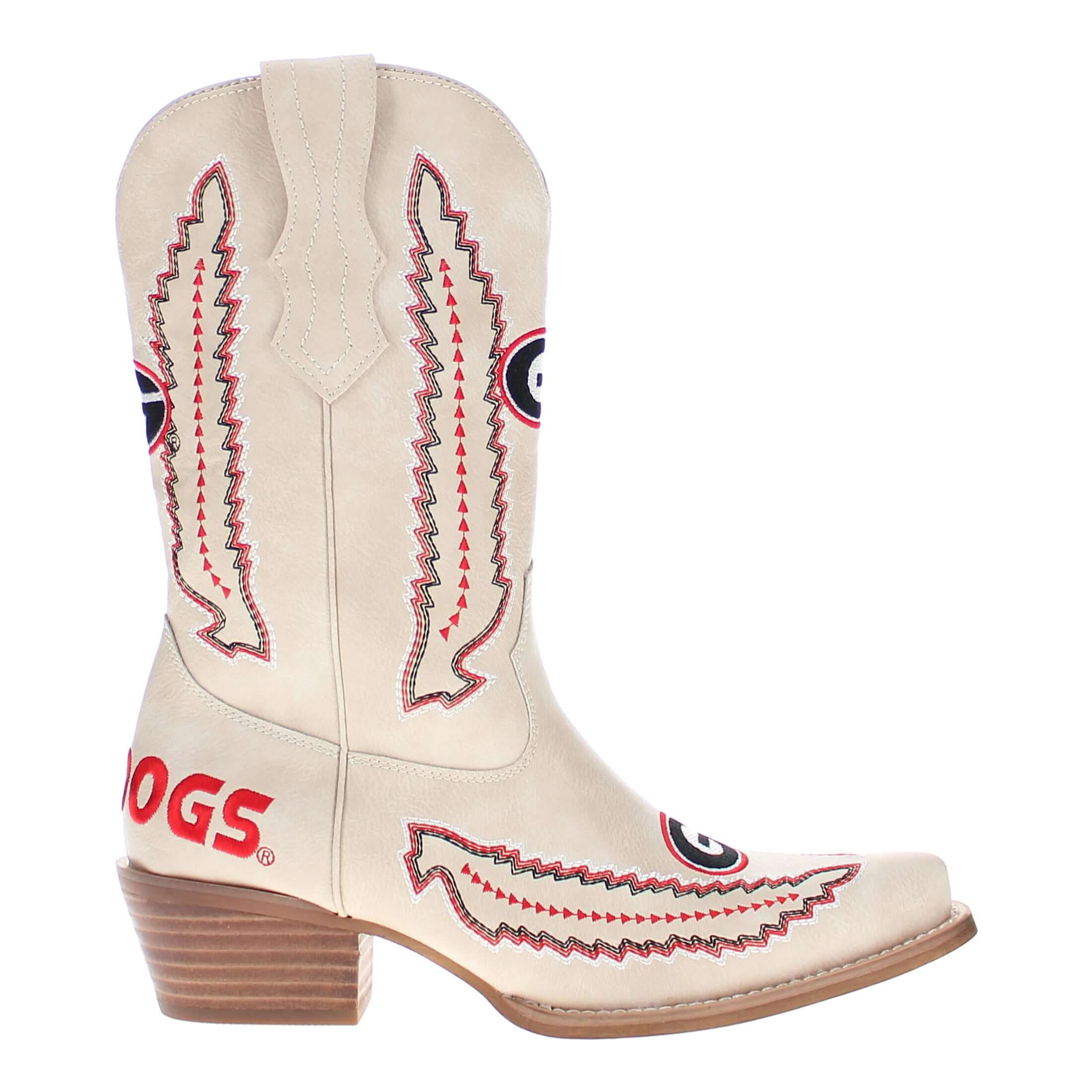 University of Georgia Mimi Short Bone Boot By V By Vaccari
