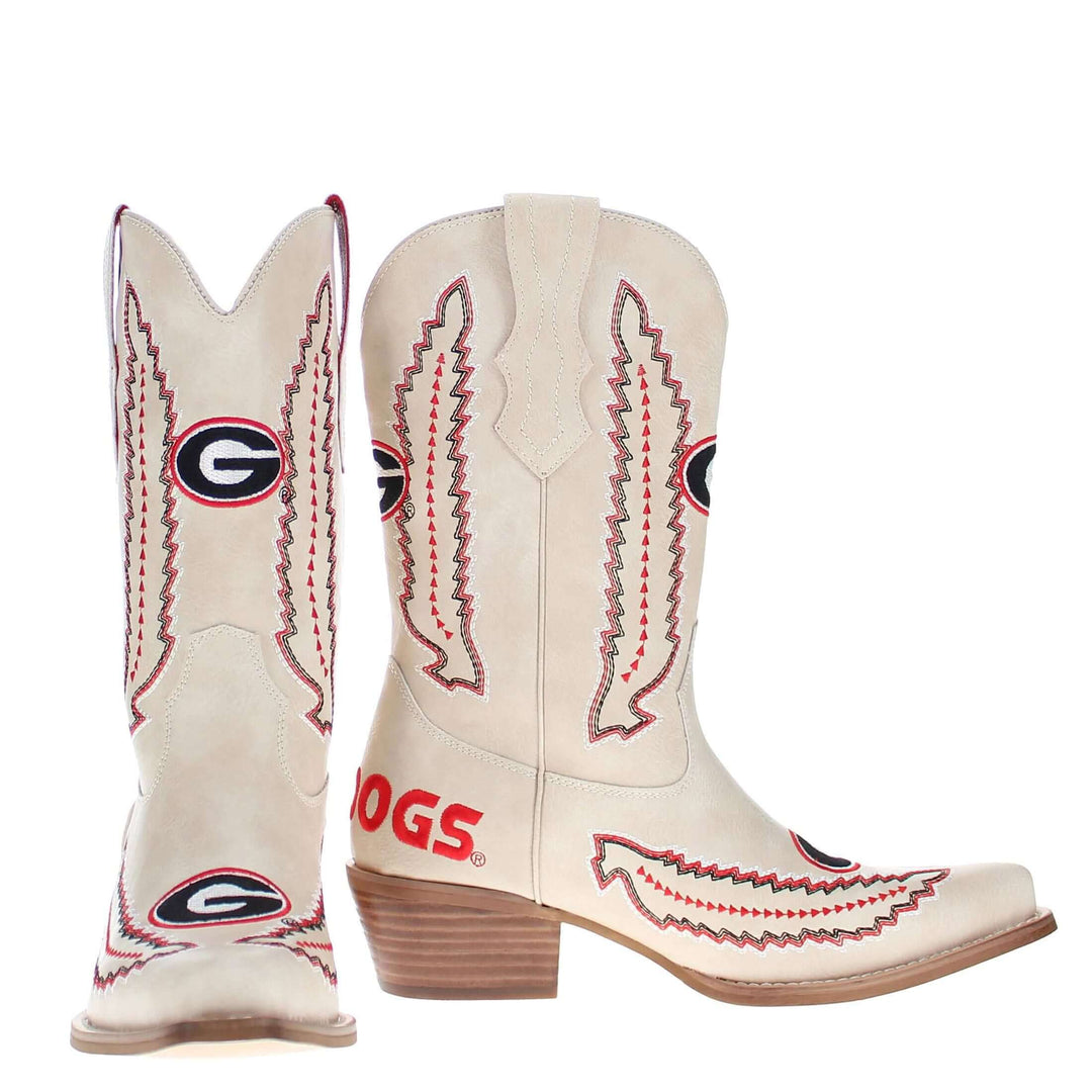 University of Georgia Mimi Short Bone Boot By V By Vaccari