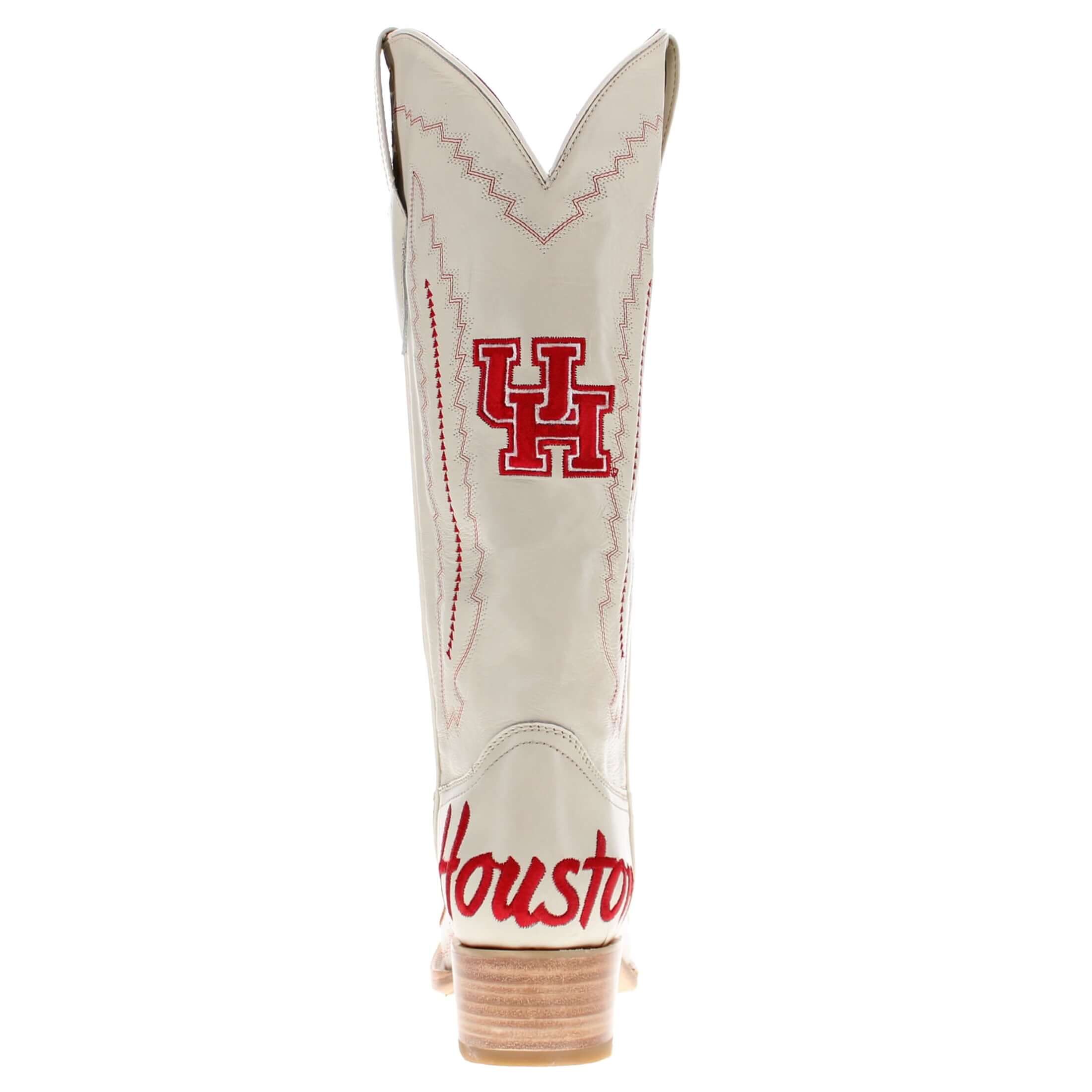 Women's University of Houston Bone Snip Toe Cowgirl Boots Naomi by Vaccari