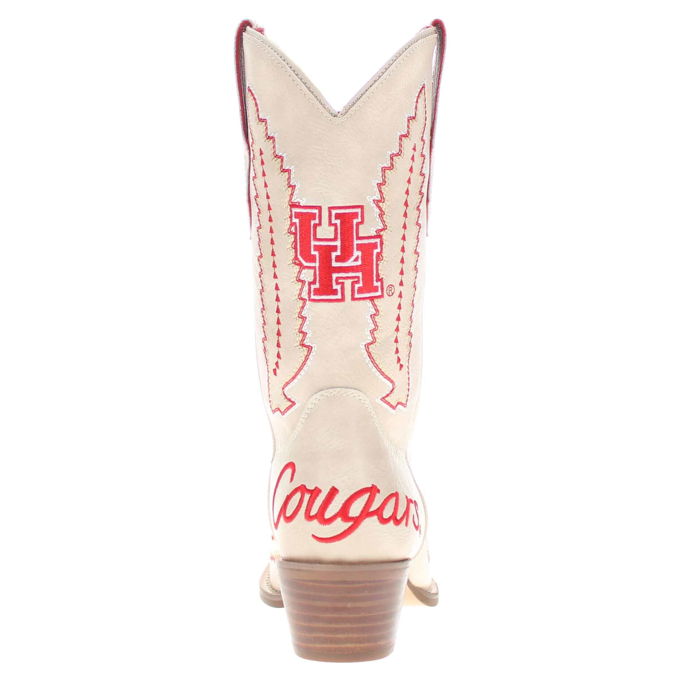 University of Houston Mimi Short Bone Boot By V By Vaccari