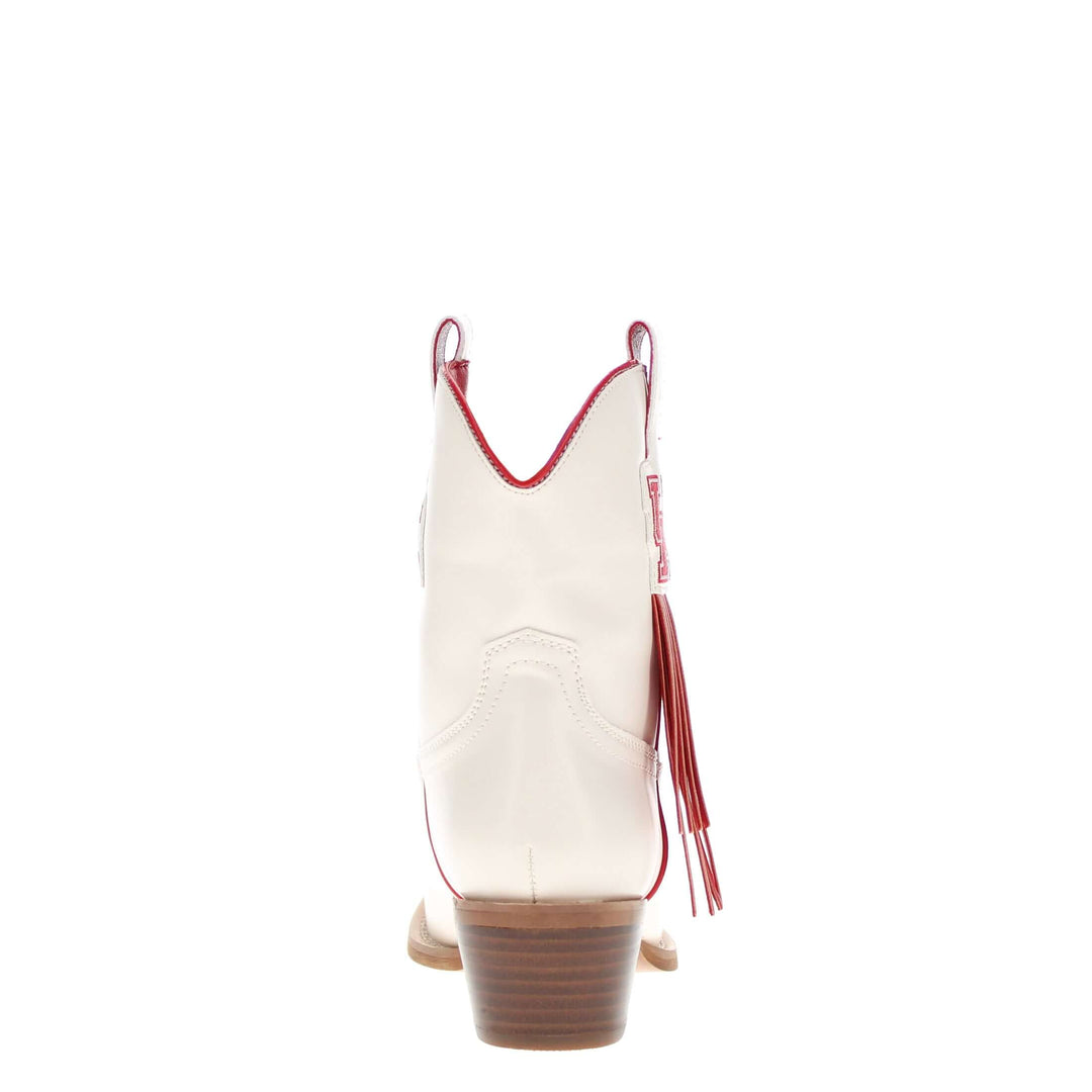Women's University of Houston Bone Fringe Bootie Lucy By V By Vaccari