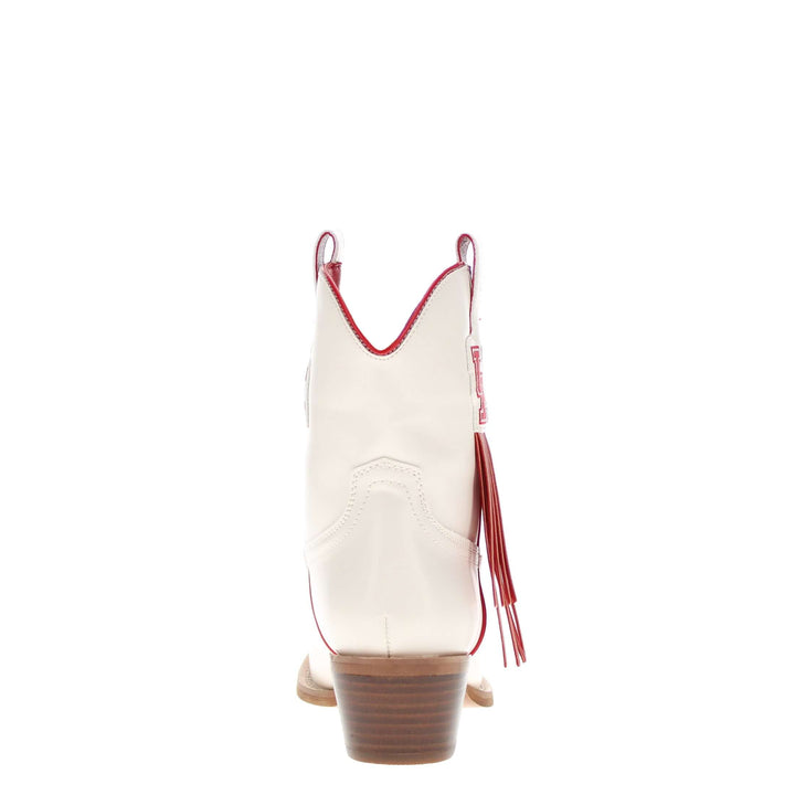 Women's University of Houston Bone Fringe Bootie Lucy By V By Vaccari