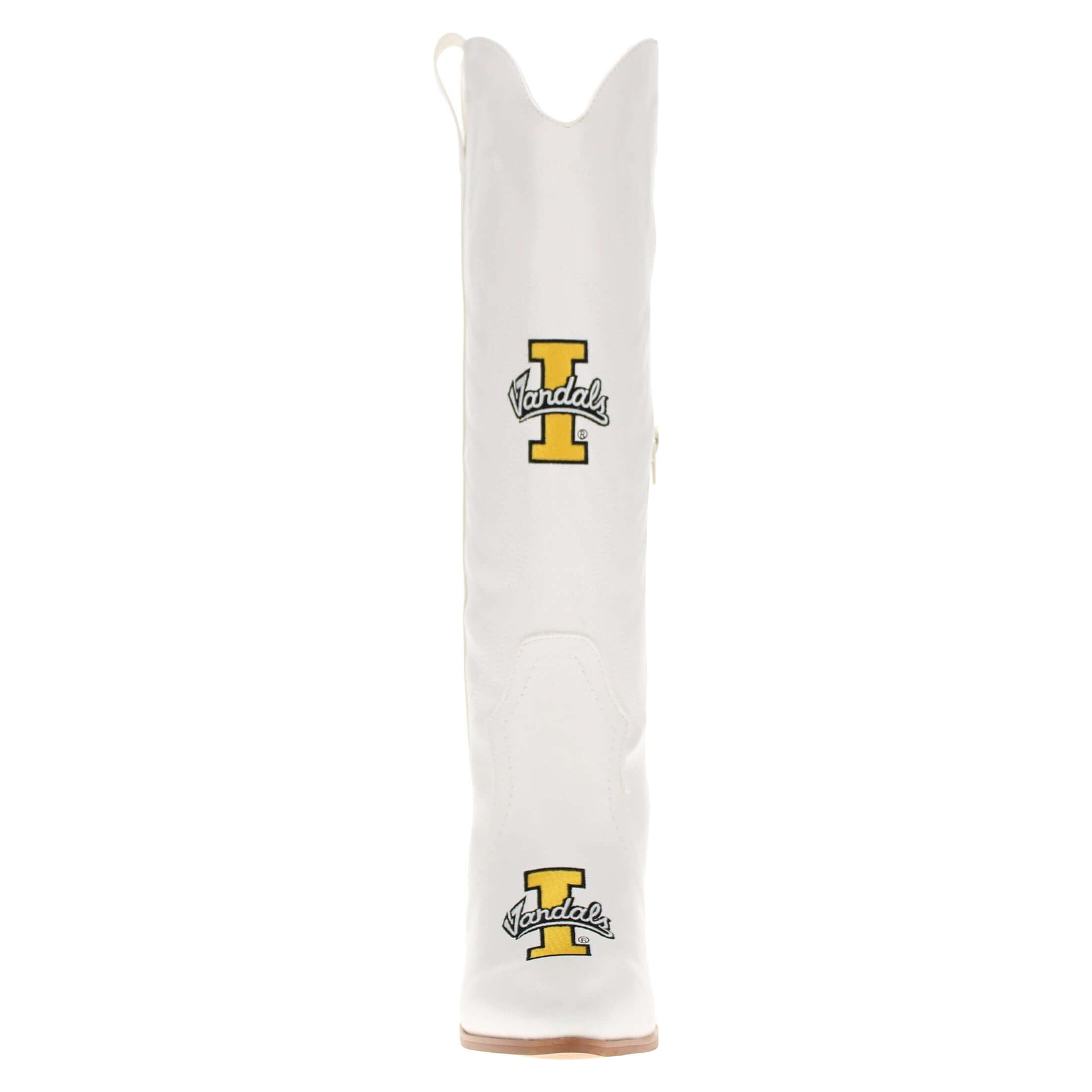 Women's University of Idaho Tall White Boot Blair By V By Vaccari