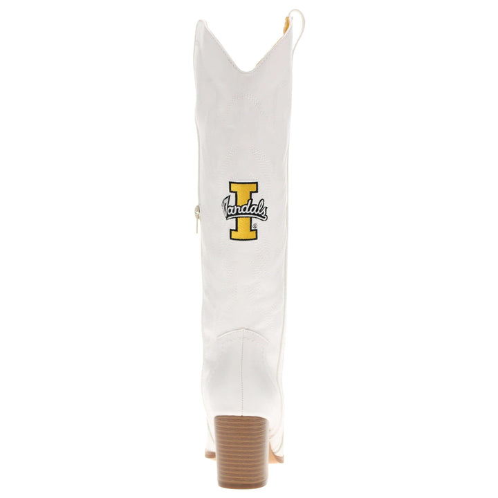 Women's University of Idaho Tall White Boot Blair By V By Vaccari