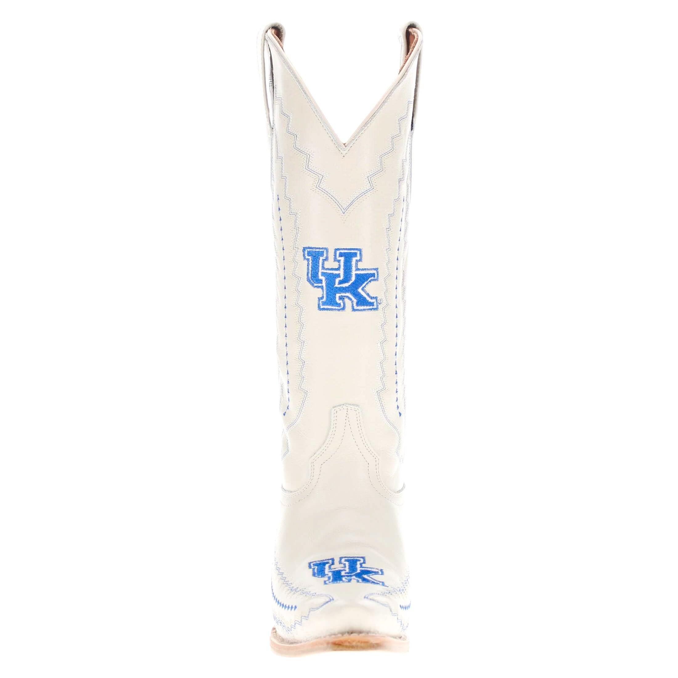 Women's University of Kentucky Bone Snip Toe Cowgirl Boots Naomi by Vaccari