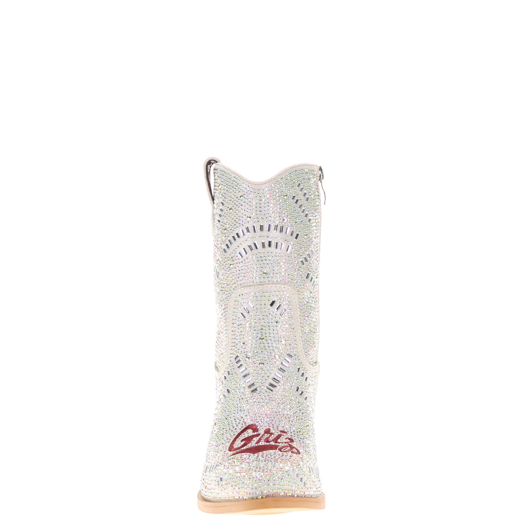 Women's University of Montana Natural Bling Cowgirl Booties Jade by V by Vaccari