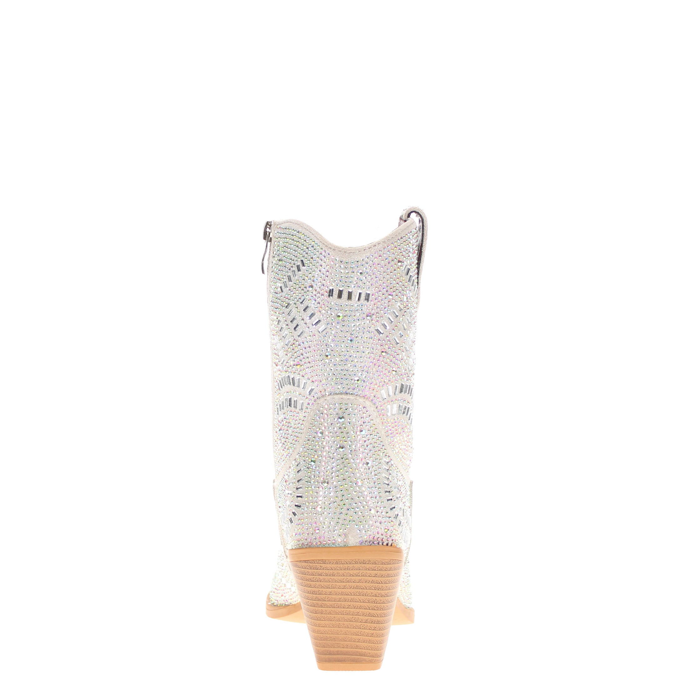 Women's University of Montana Natural Bling Cowgirl Booties Jade by V by Vaccari