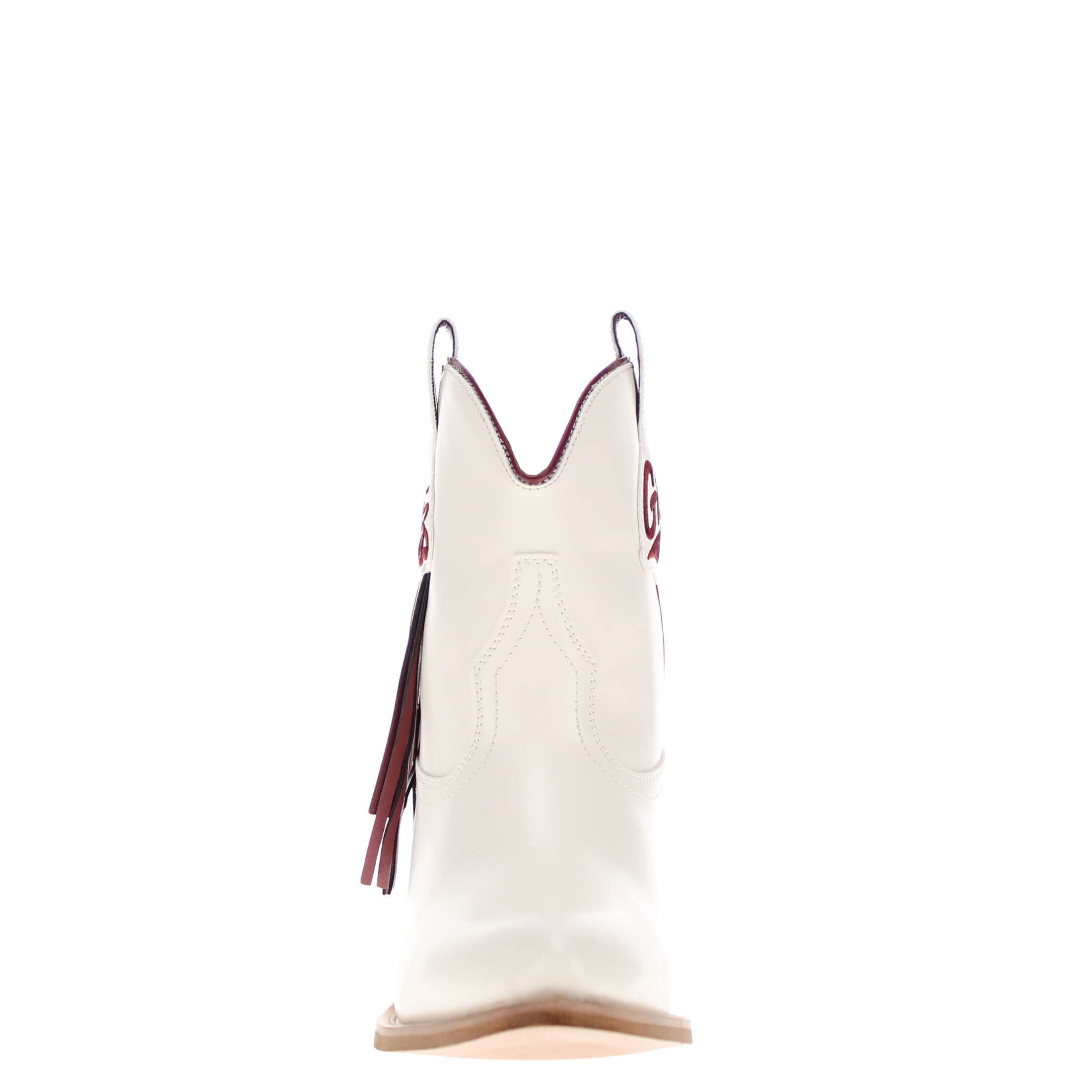 Women's University of Montana Bone Fringe Bootie Lucy By V By Vaccari