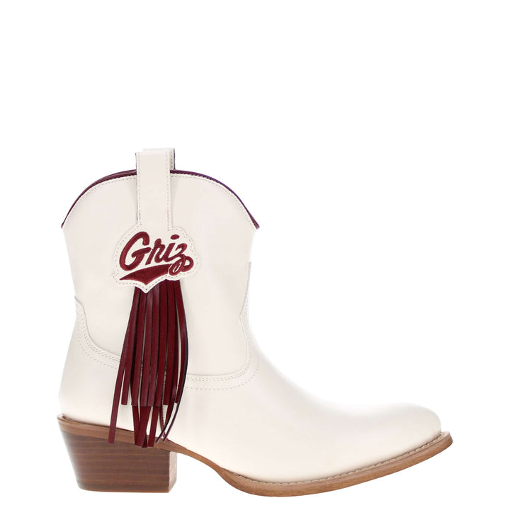 Women's University of Montana Bone Fringe Bootie Lucy By V By Vaccari