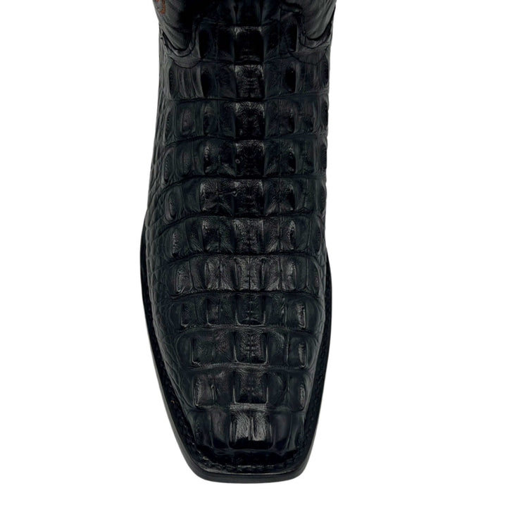 men's university of texas longhorns cowboy boots black american alligator David jw toe