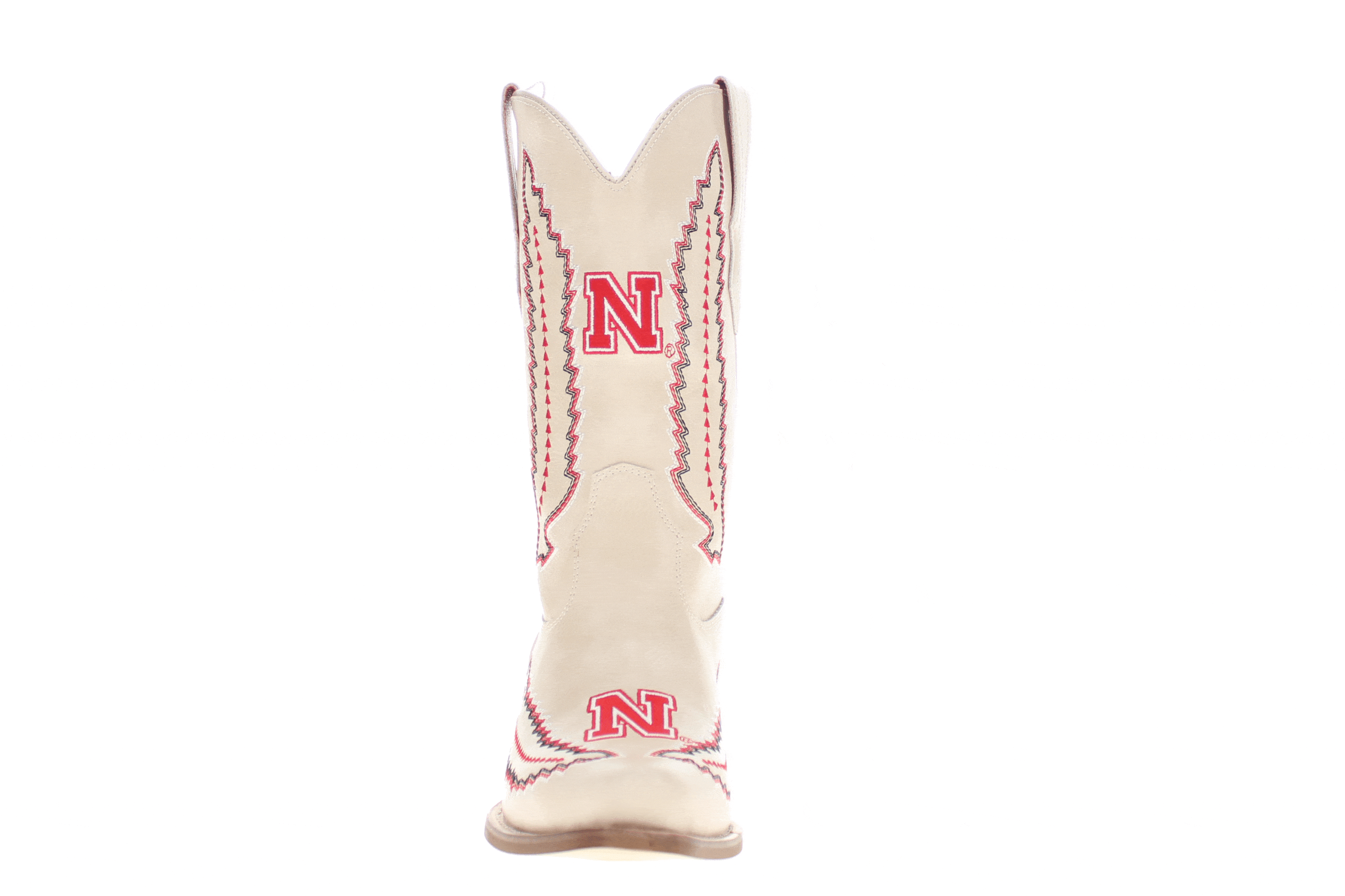 University of Nebraska Mimi Short Bone Boot By V By Vaccari