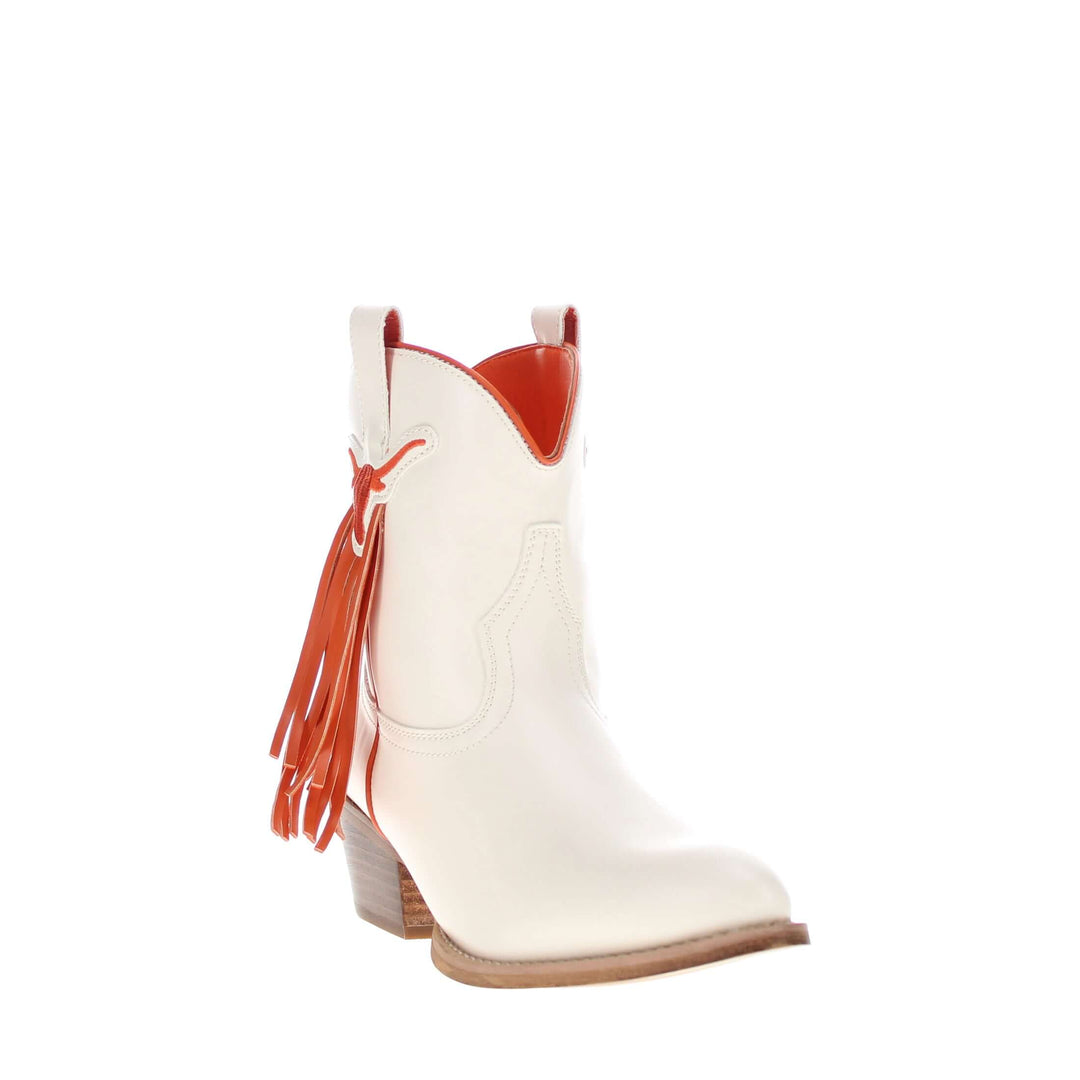 Women's University of Texas Bone Fringe Bootie Lucy By V By Vaccari