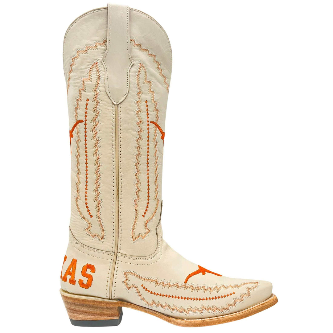 women's university of texas longhorns bone cowgirl boots Naomi
