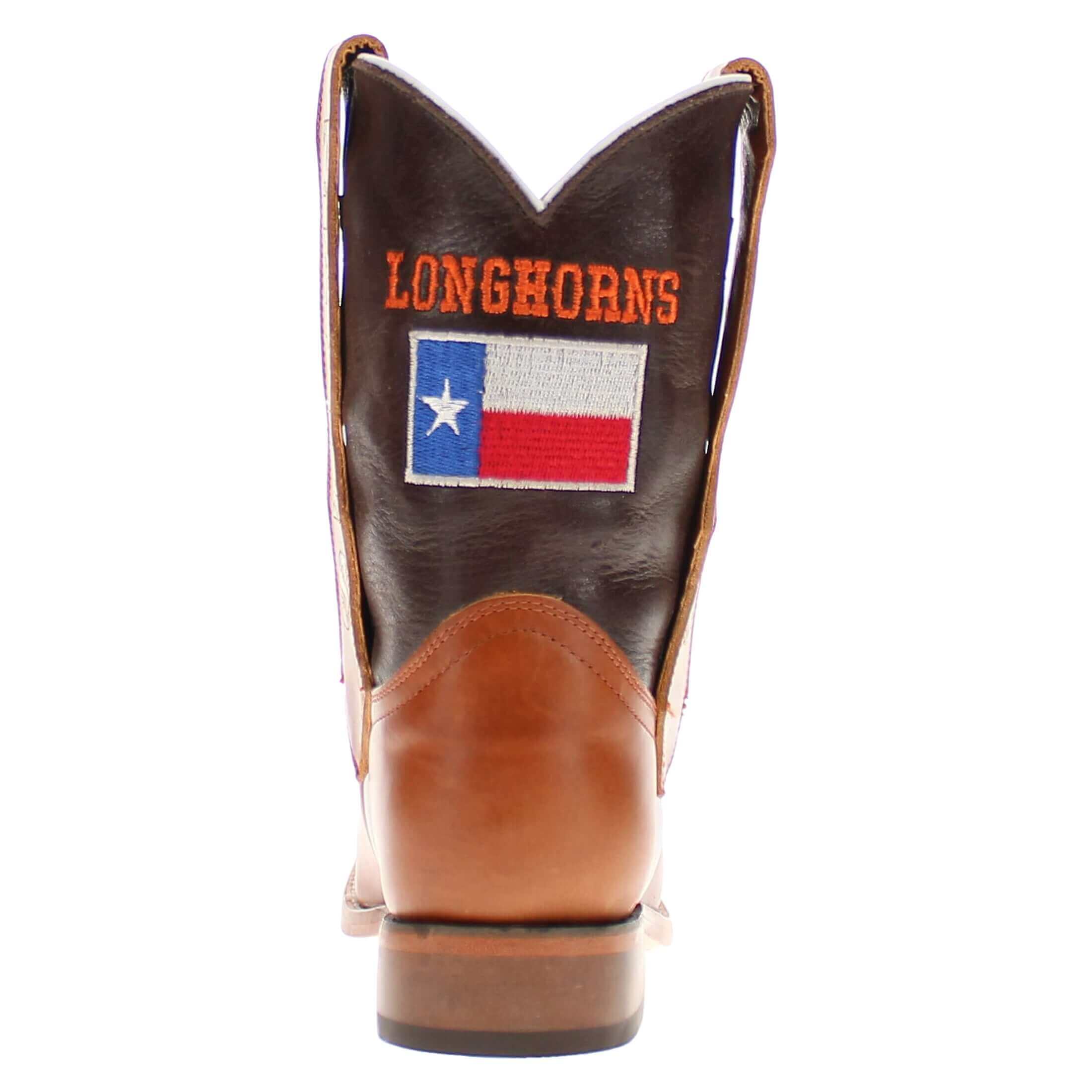 Kid's Dakota University of Texas Mascot Cowboy Boots by Vaccari