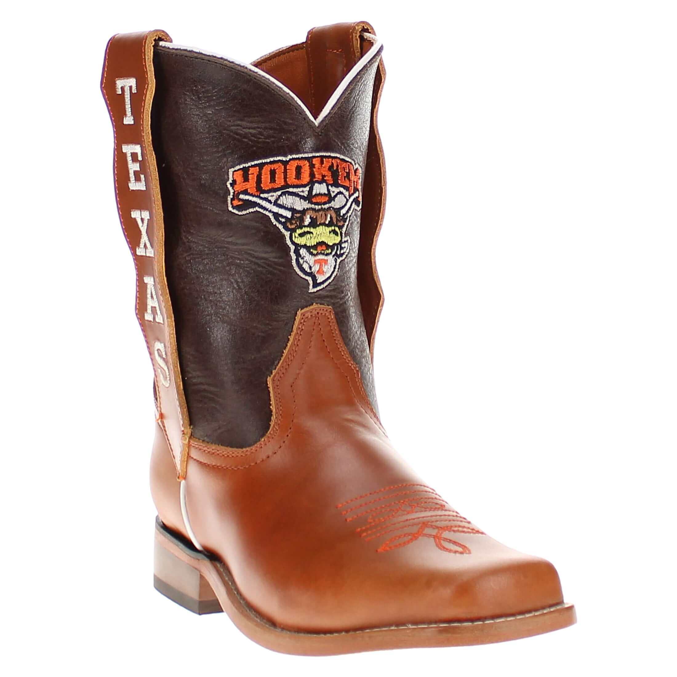 Kid's Dakota University of Texas Mascot Cowboy Boots by Vaccari