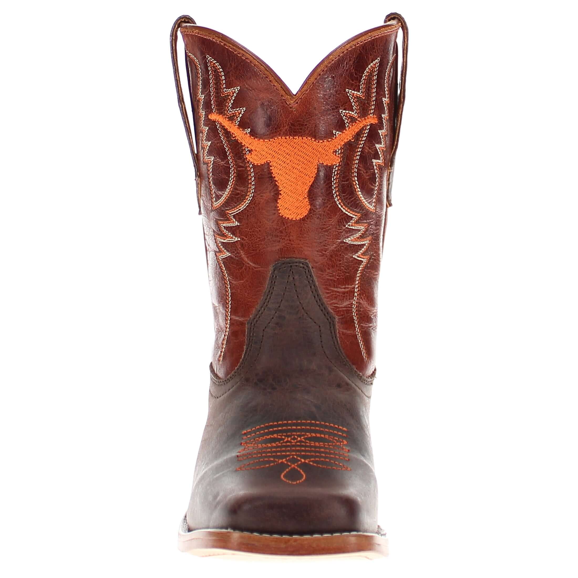 Kid's Peyton University of Texas Leather Boots by vaccari